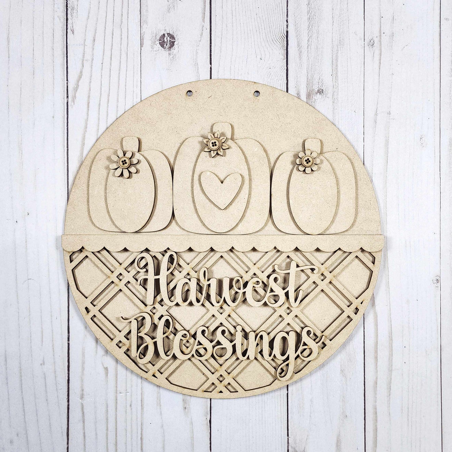 Door Hanger Fall Harvest August 2025