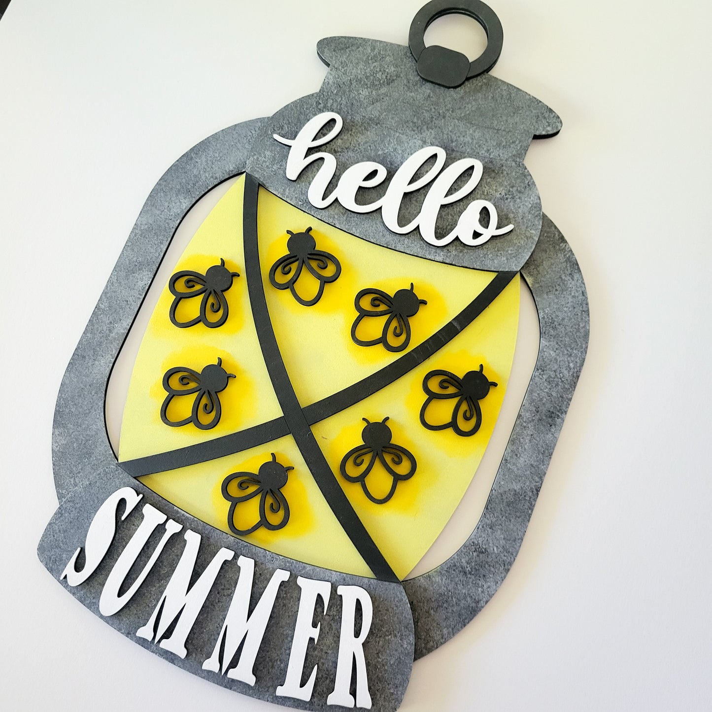Summer Lantern Hanging Sign