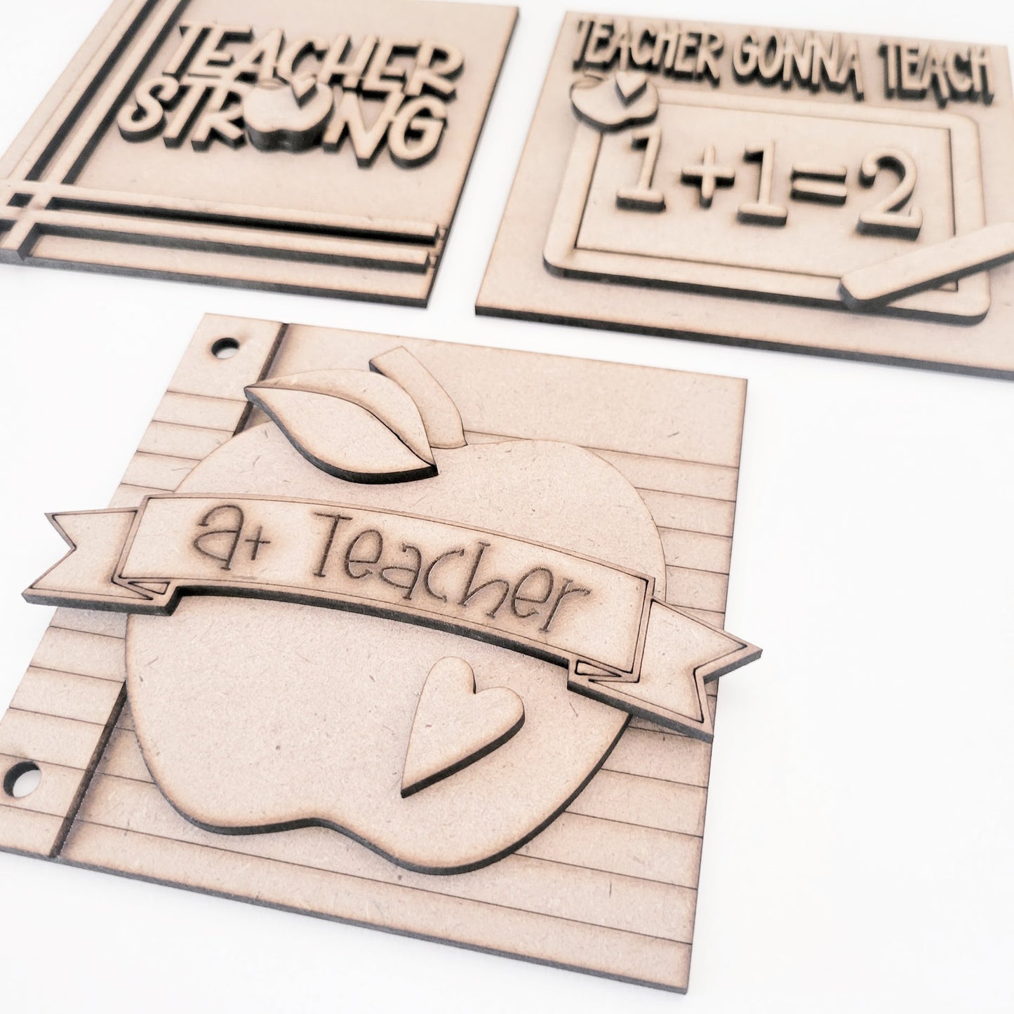 Teacher Gonna Teach Square Tiles