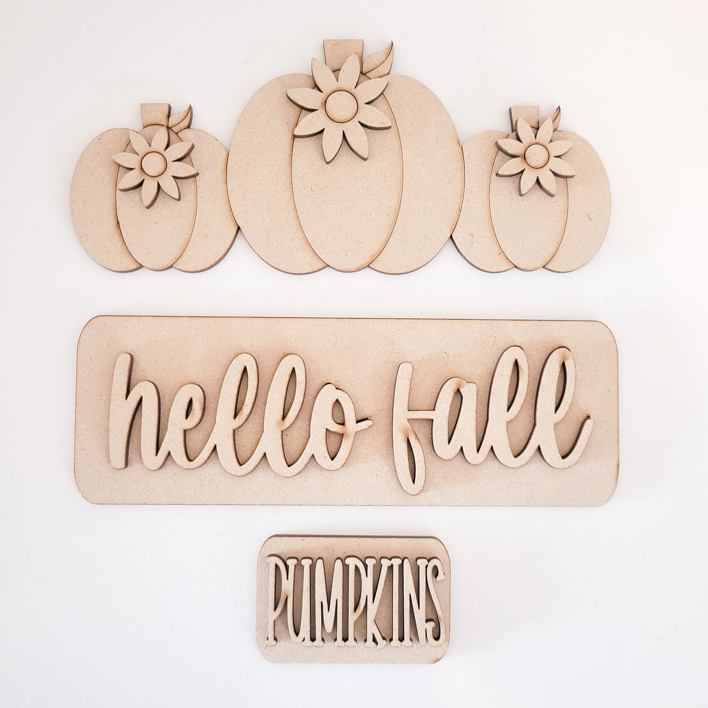 Hello Fall Pumpkins Interchangeable Truck Add-On