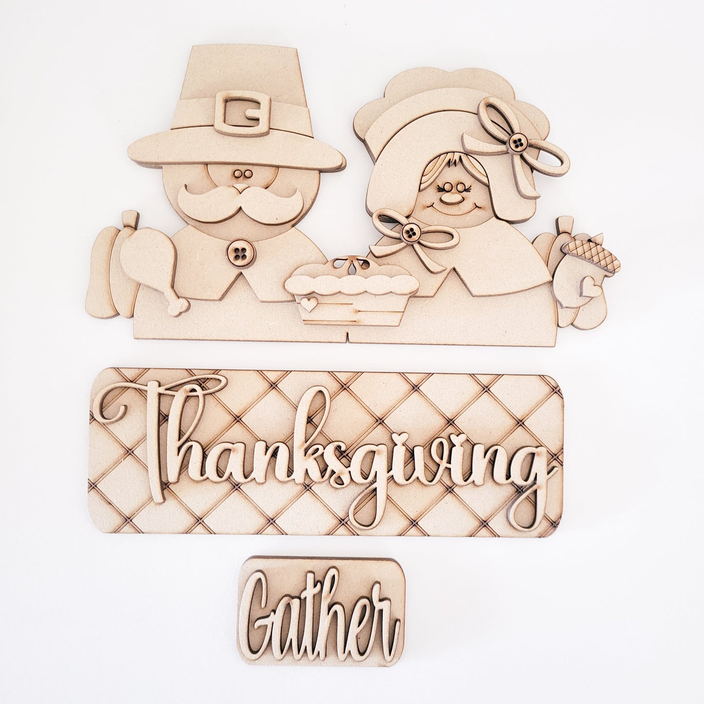 Pilgrims Thanksgiving Interchangeable Truck Add-On