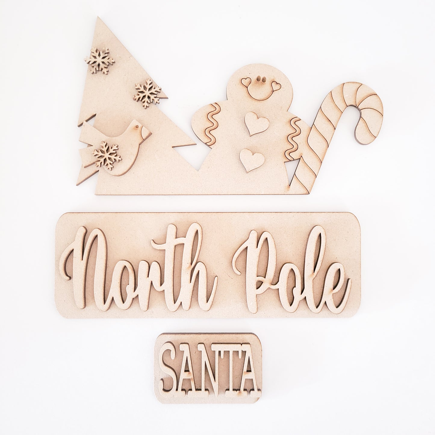 North Pole Christmas Holiday Interchangeable Truck Add-On