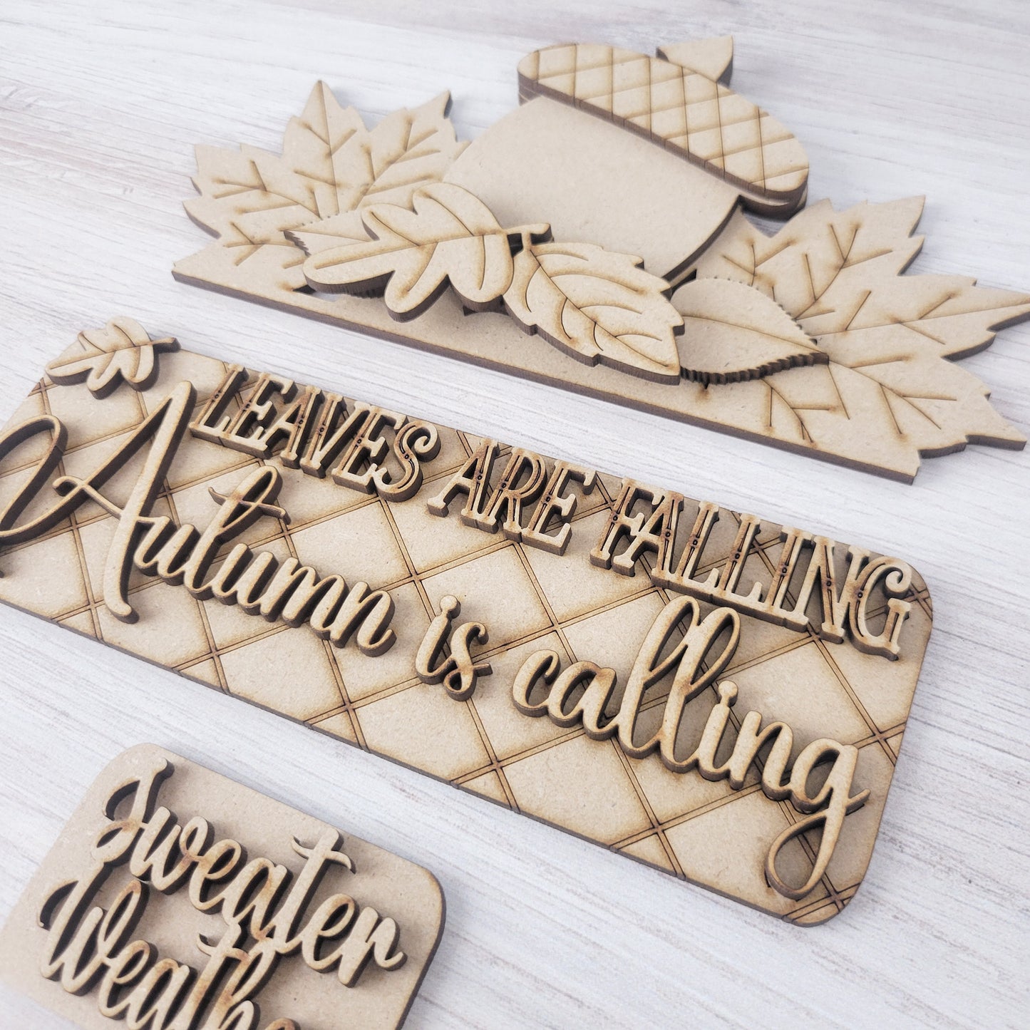 Autumn is Calling Fall Interchangeable Truck Add-On