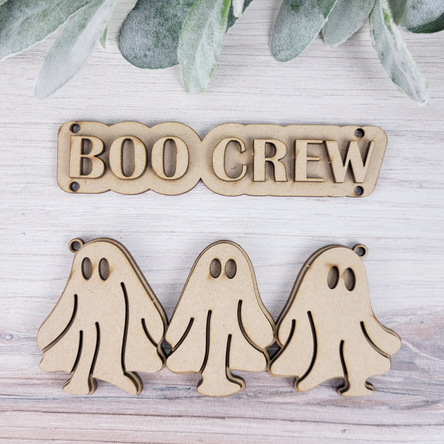 Boo Crew Kids Halloween Hanging Sign