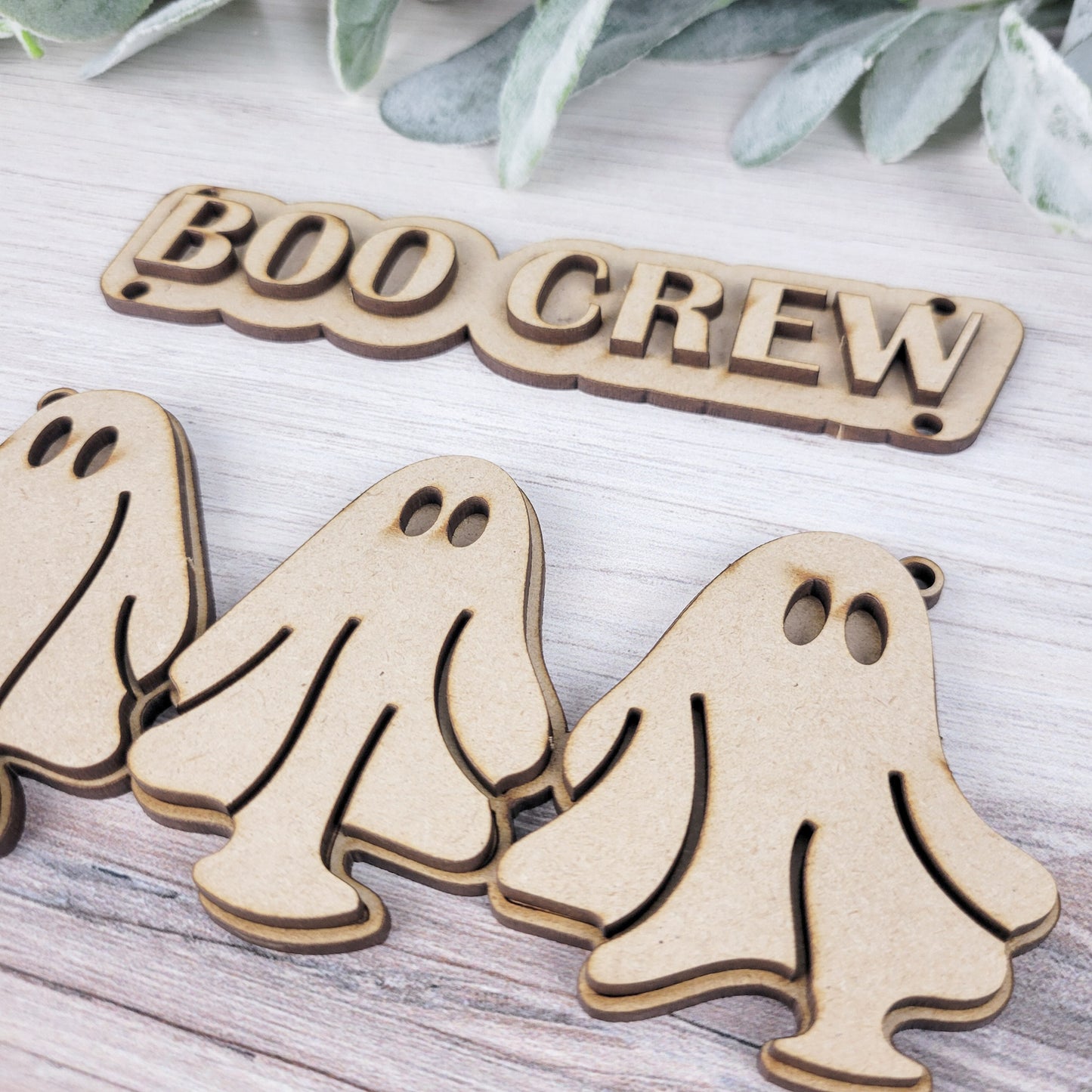 Boo Crew Kids Halloween Hanging Sign