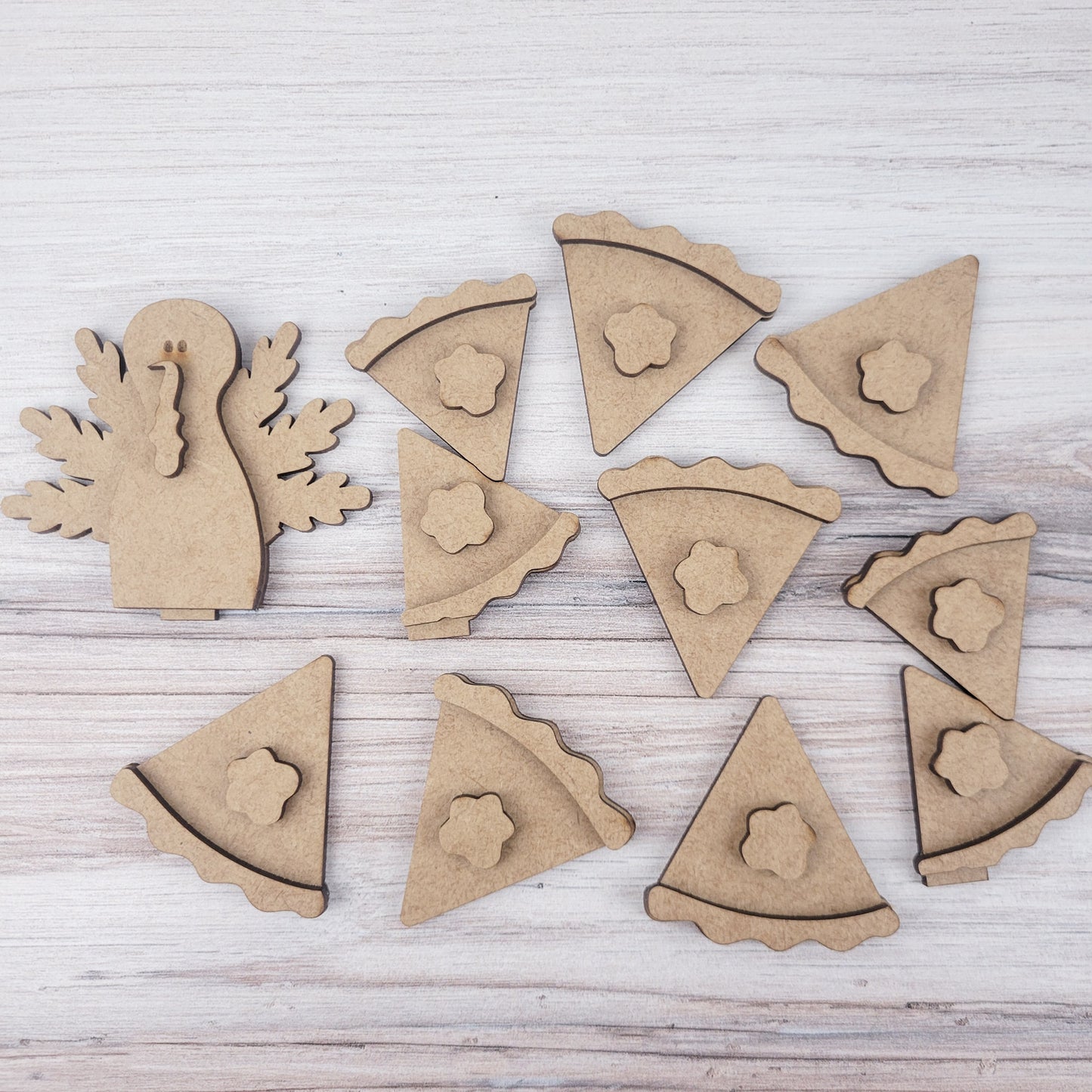 Pumpkin Pie Thanksgiving Gumball Jar Filler