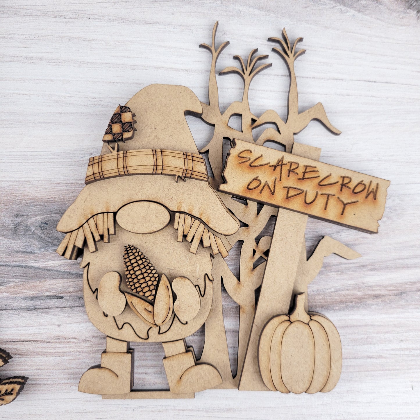 Fall Standing Gnomes Set of 6 DIY Paint Kit