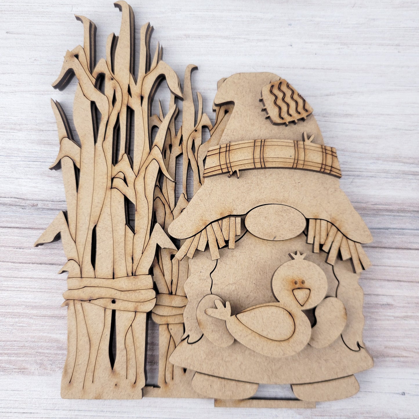Fall Standing Gnomes Set of 6 DIY Paint Kit