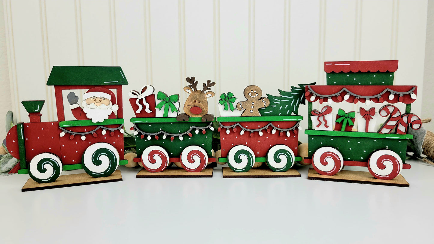 Christmas Train Shelf Sitter