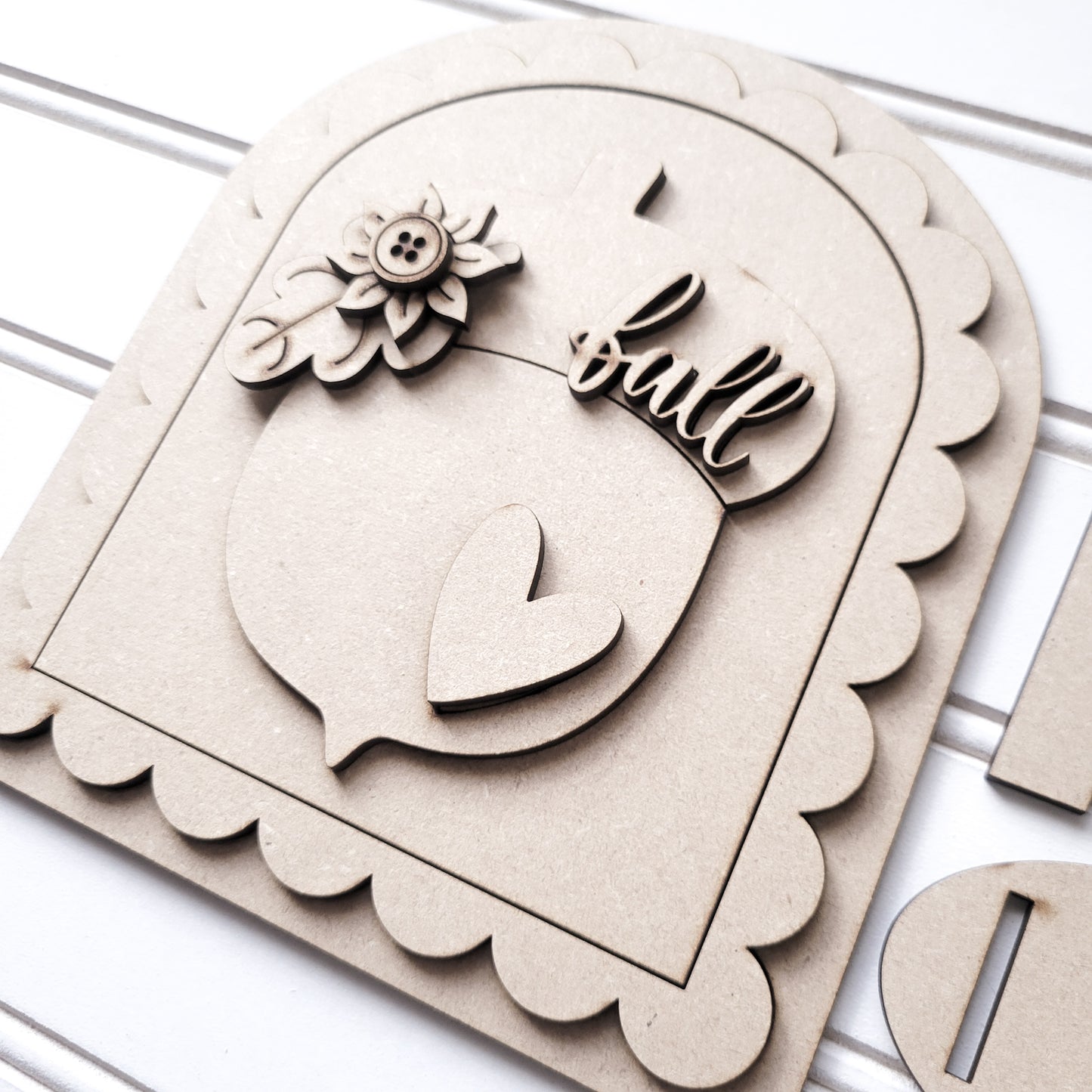 September V2 Seasonal Interchangeable Insert – Fits DIY Arched Frame Kits