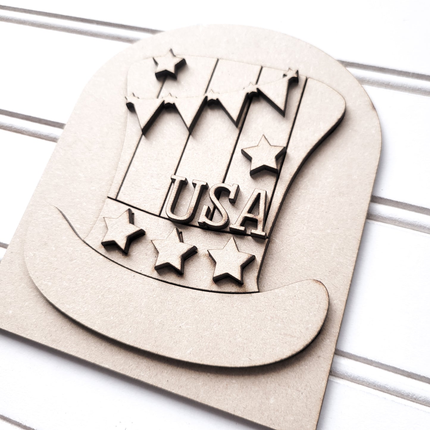 July V2 Seasonal Interchangeable Insert – Fits DIY Arched Frame Kits
