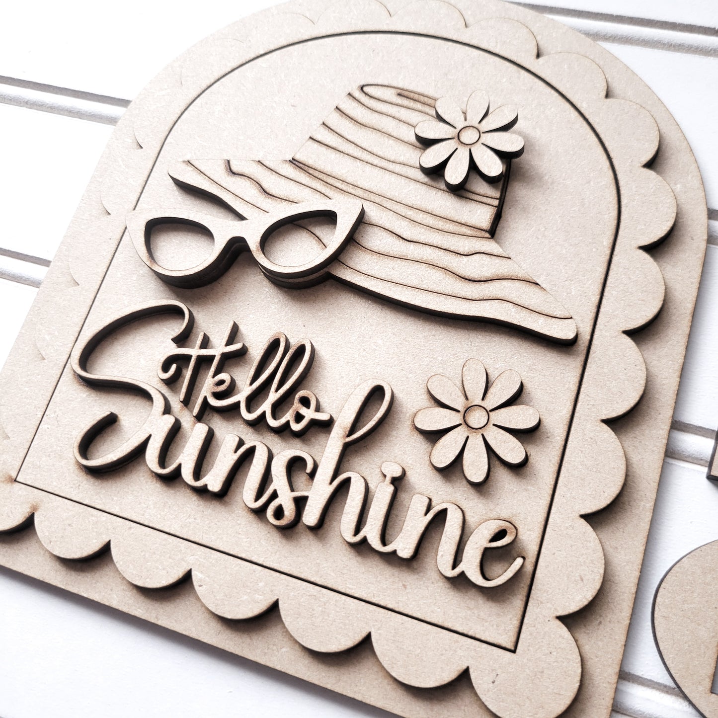 June V2 Seasonal Interchangeable Insert – Fits DIY Arched Frame Kits