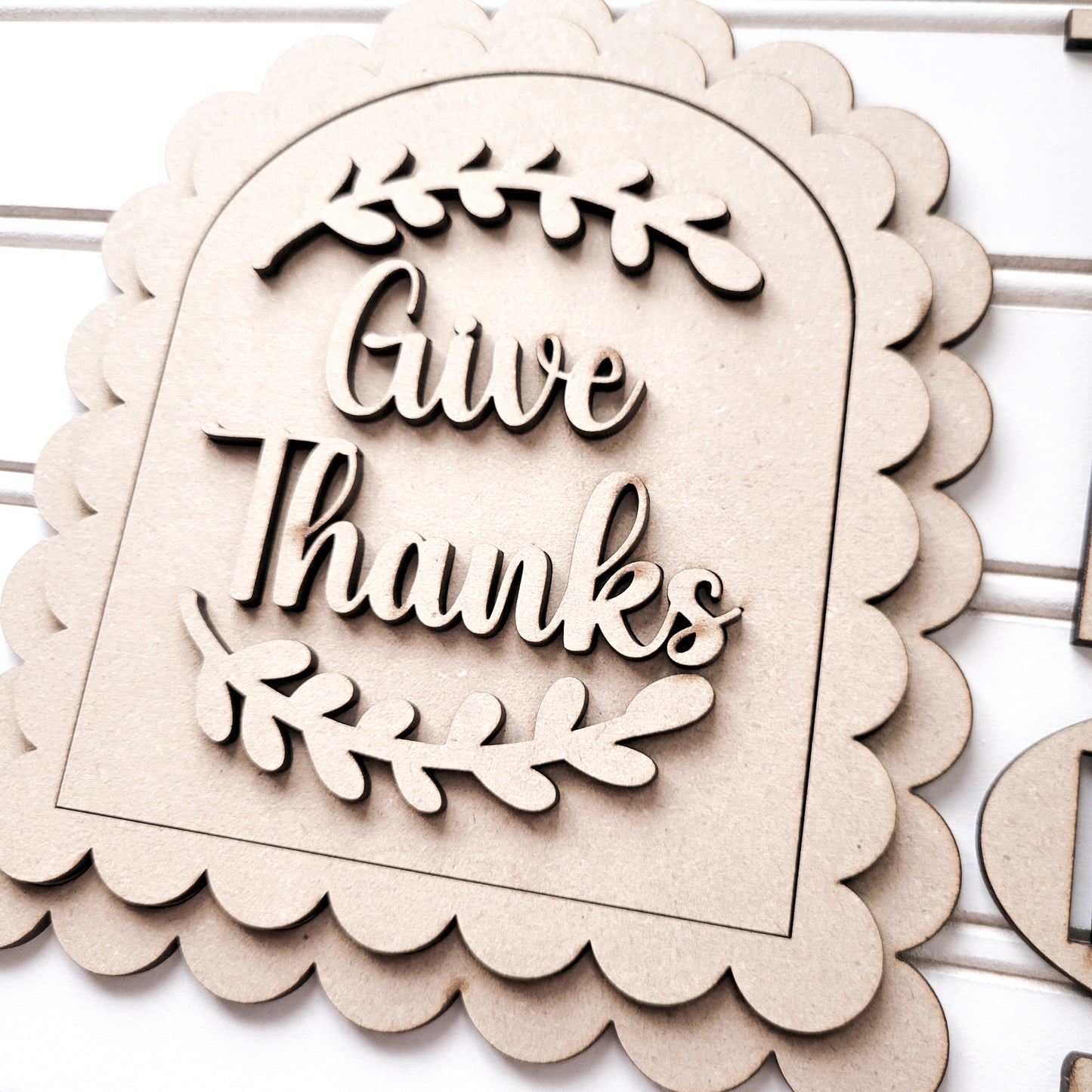 November V1 Seasonal Interchangeable Insert – Fits DIY Arched Frame Kits