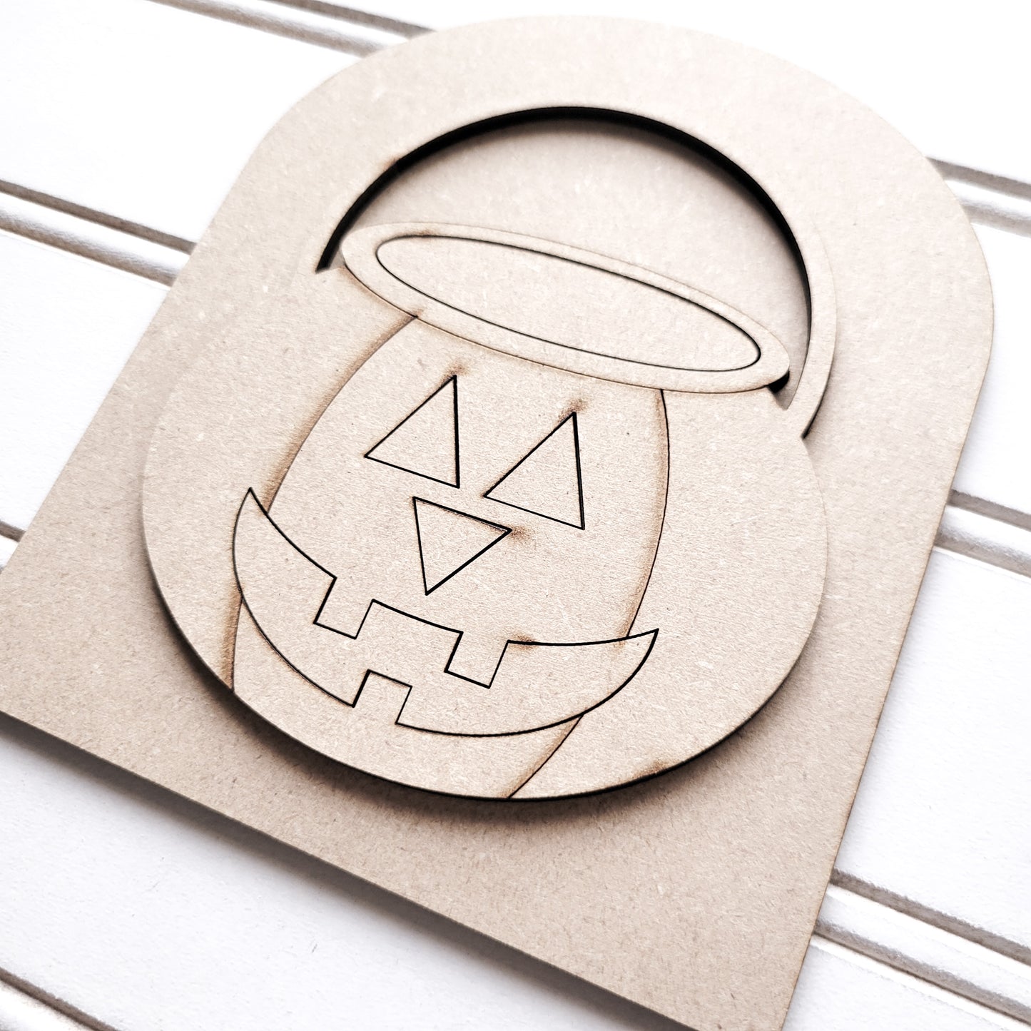 October V1 Seasonal Interchangeable Insert – Fits DIY Arched Frame Kits