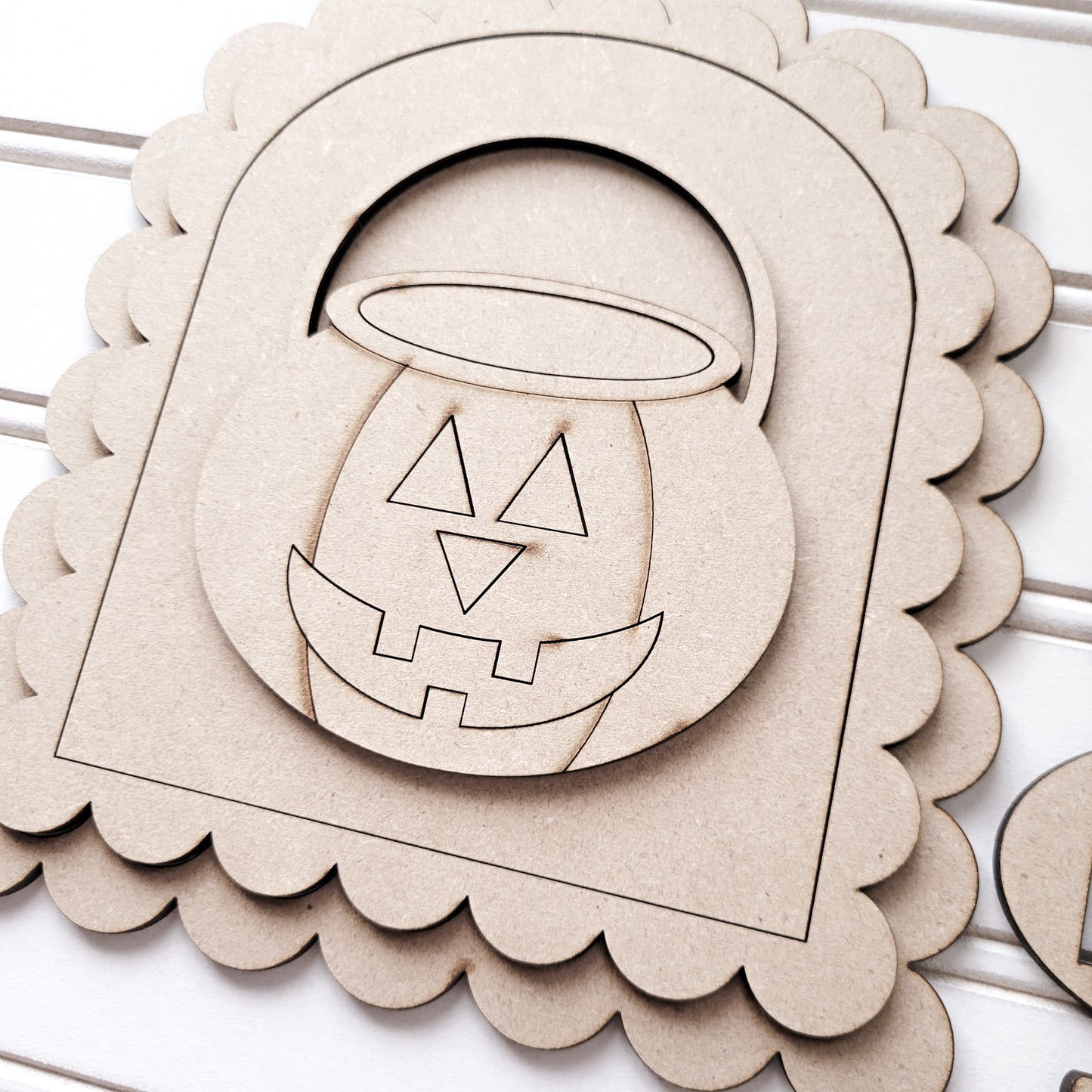 October V1 Seasonal Interchangeable Insert – Fits DIY Arched Frame Kits