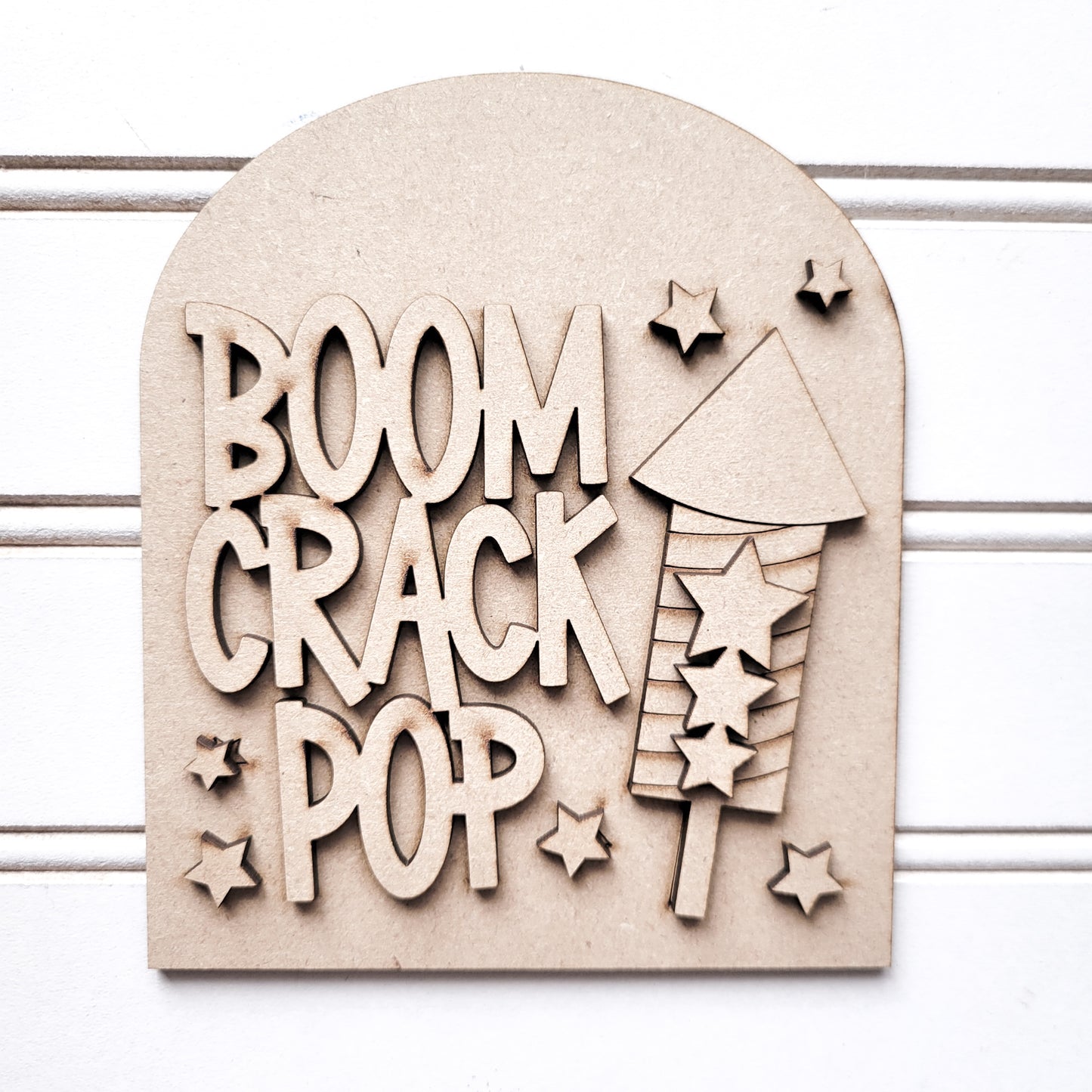 July V1 Seasonal Interchangeable Insert – Fits DIY Arched Frame Kits