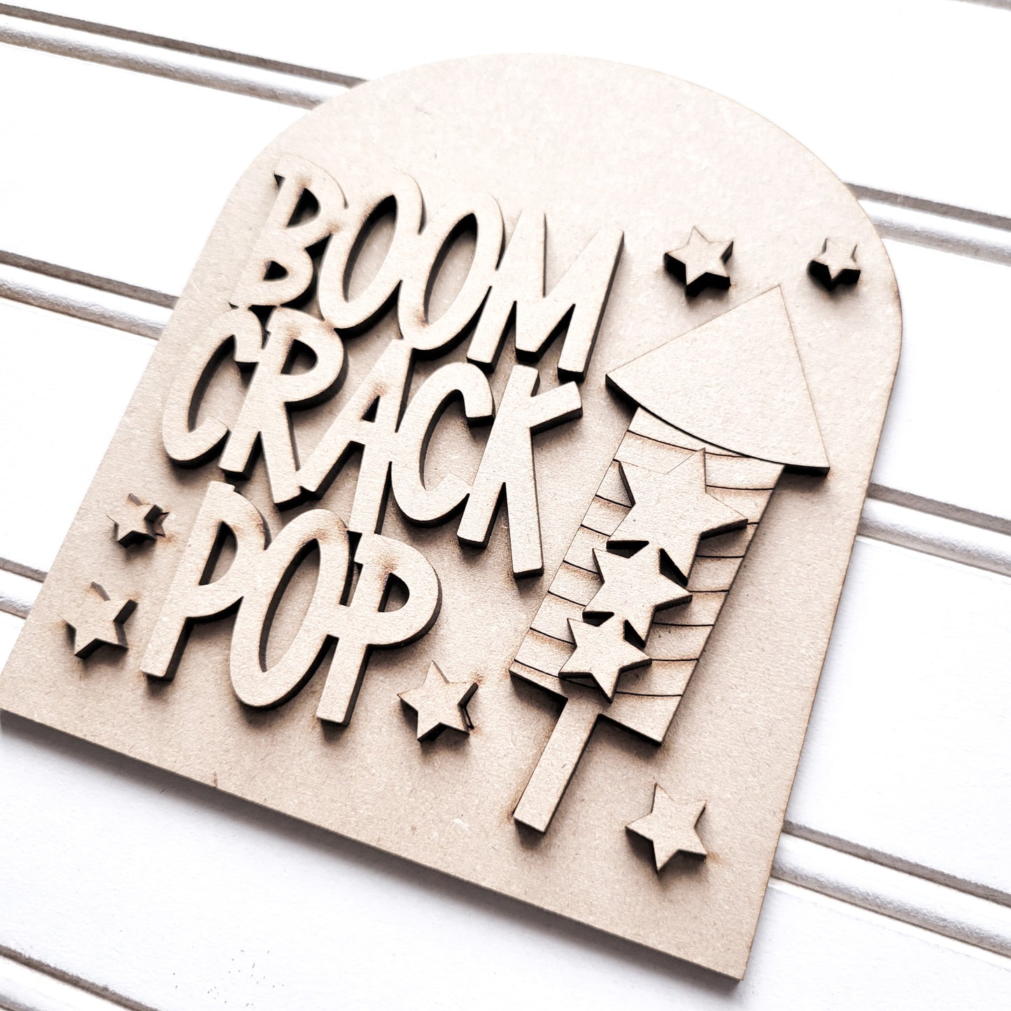 July V1 Seasonal Interchangeable Insert – Fits DIY Arched Frame Kits