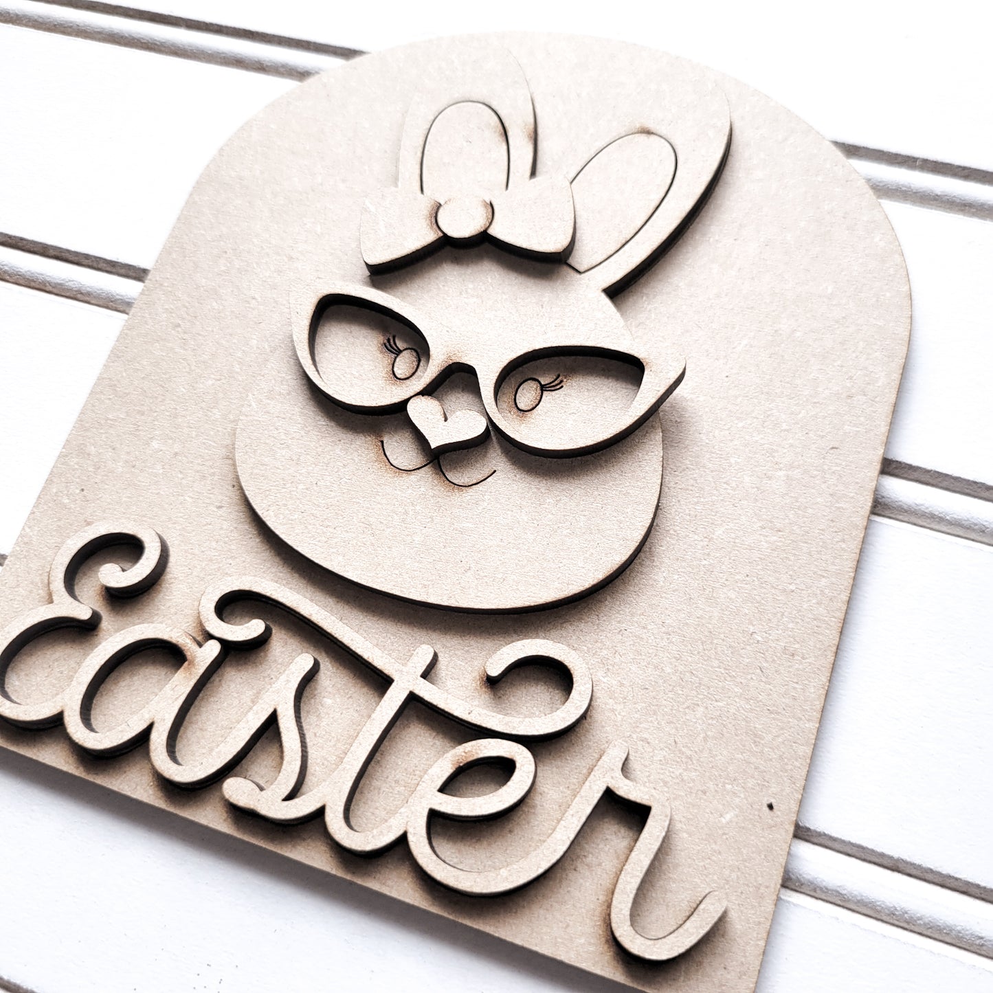 April V1 Seasonal Interchangeable Insert – Fits DIY Arched Frame Kits