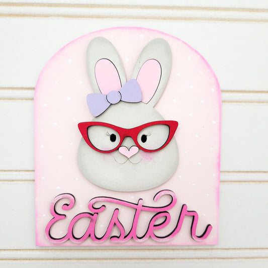 April V1 Seasonal Interchangeable Insert – Fits DIY Arched Frame Kits