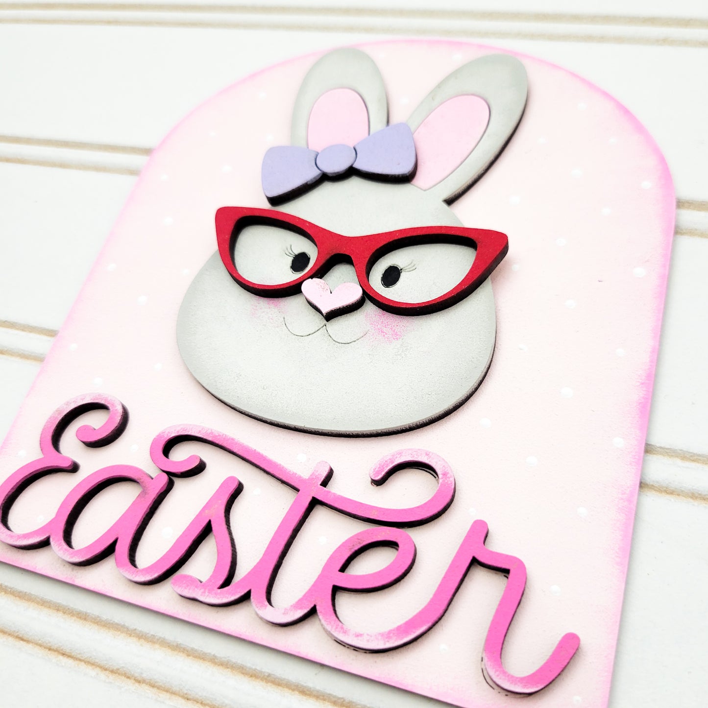 April V1 Seasonal Interchangeable Insert – Fits DIY Arched Frame Kits