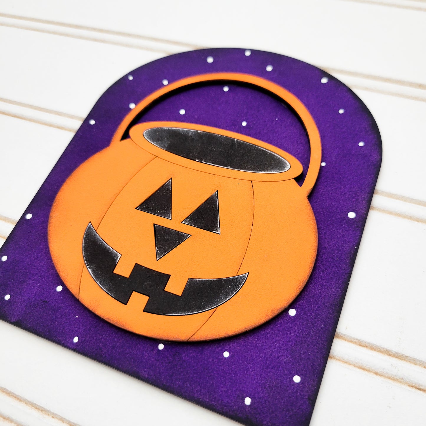 October V1 Seasonal Interchangeable Insert – Fits DIY Arched Frame Kits