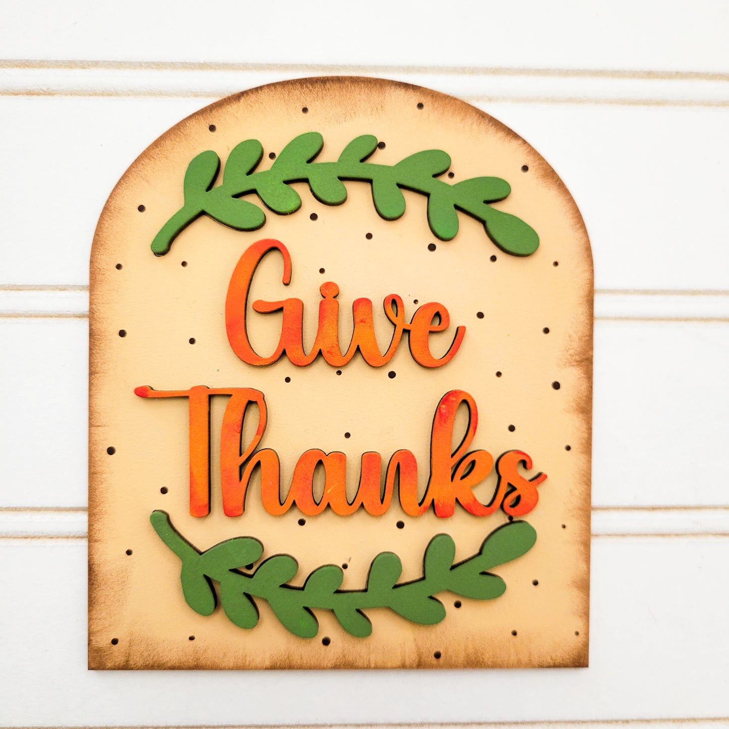 November V1 Seasonal Interchangeable Insert – Fits DIY Arched Frame Kits