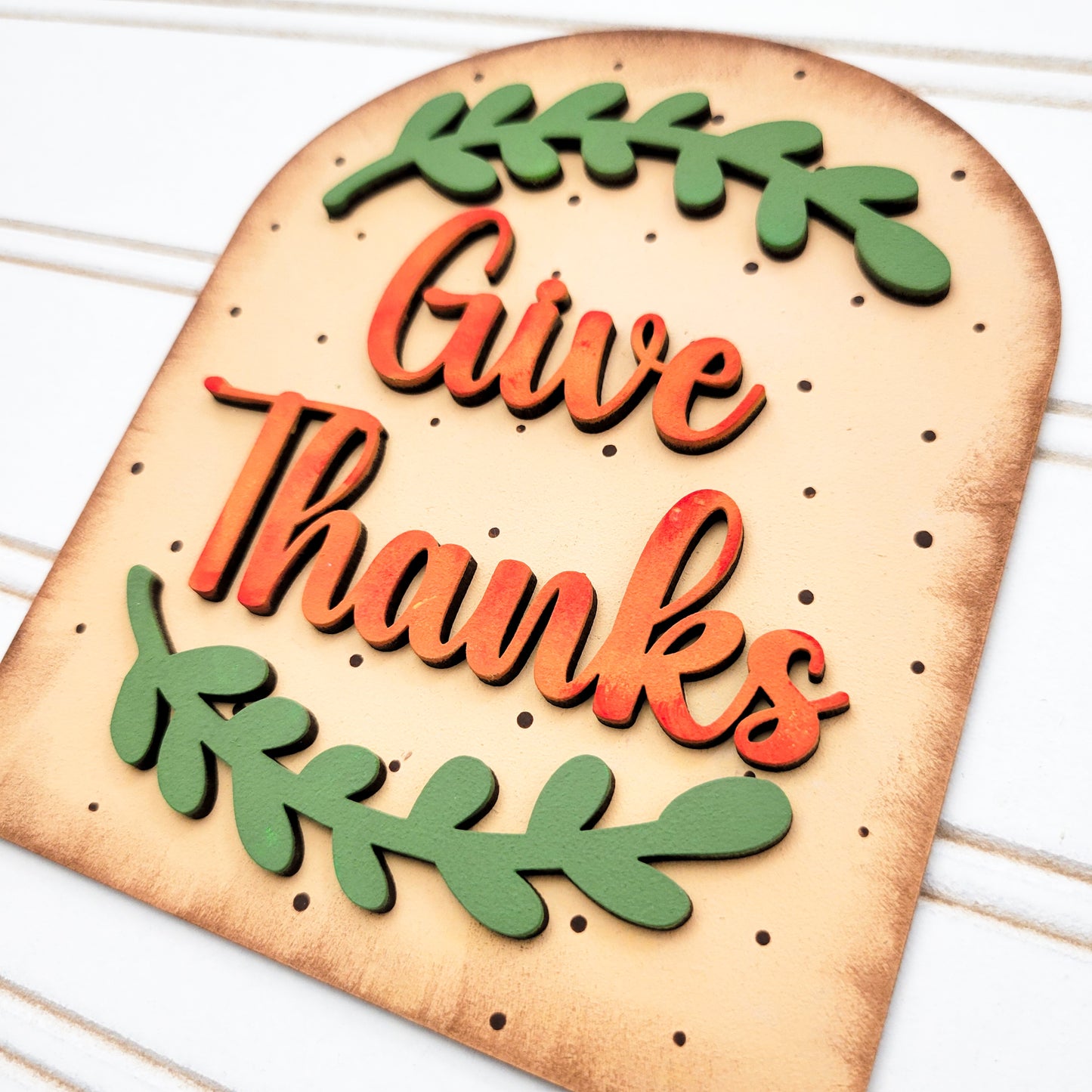 November V1 Seasonal Interchangeable Insert – Fits DIY Arched Frame Kits