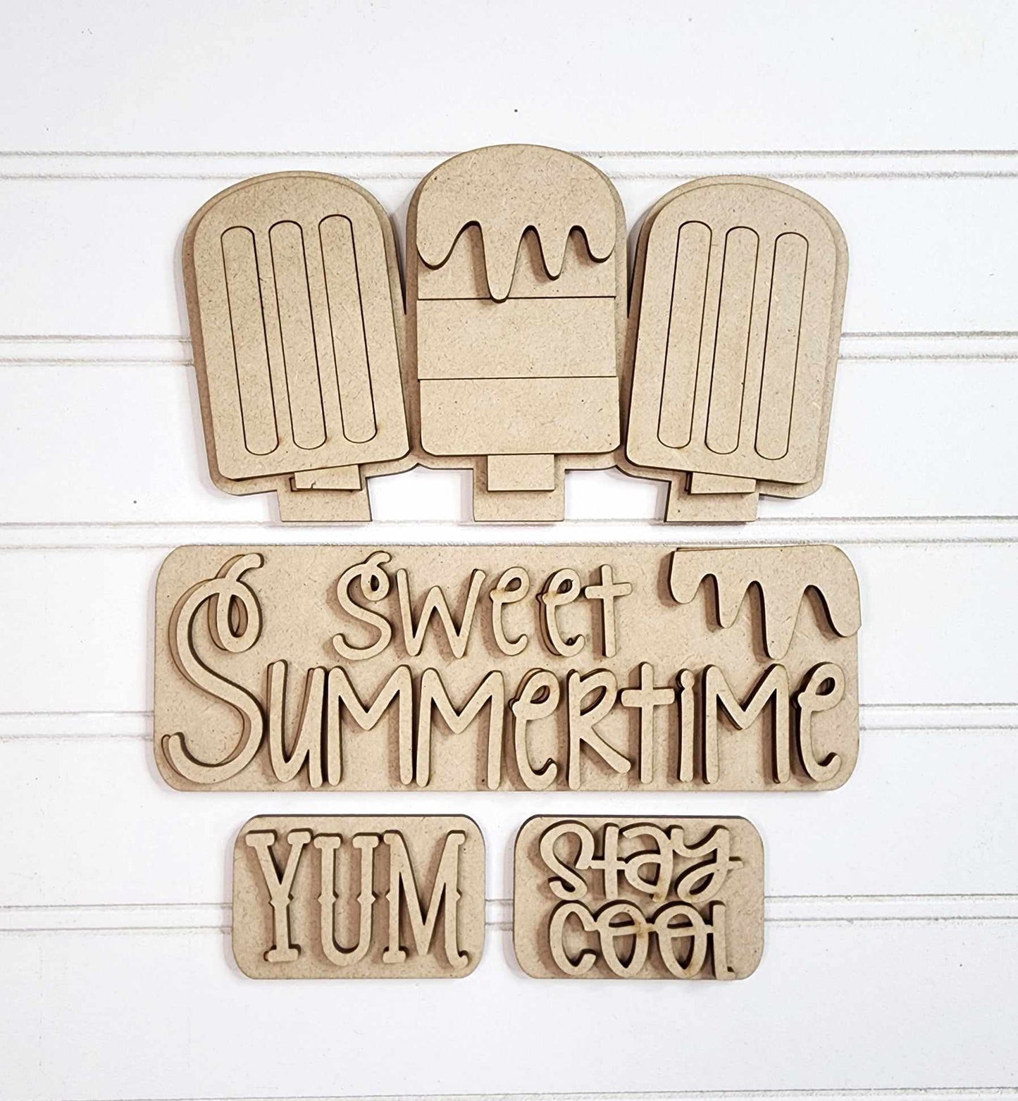 Sweet Summertime Popsicles Interchangeable Truck Add-On