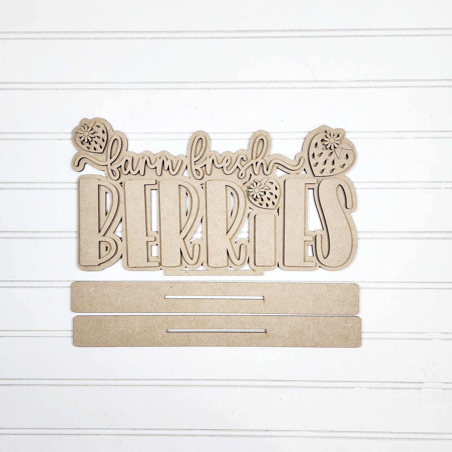 Berry Sweet Word Art Shelf Sign May 2025