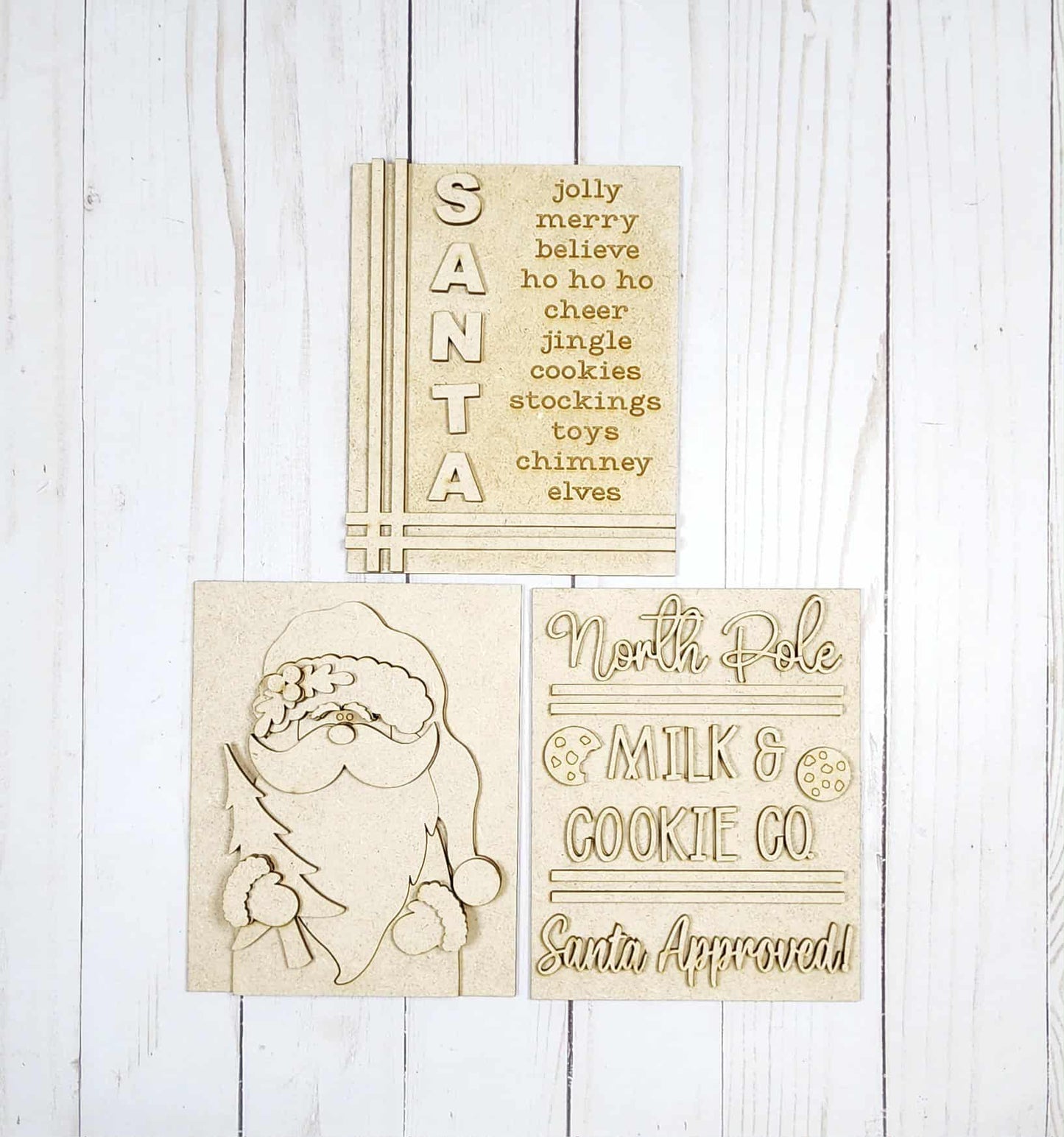 North Pole Sign Trio with Interchangeable Frame November 2025