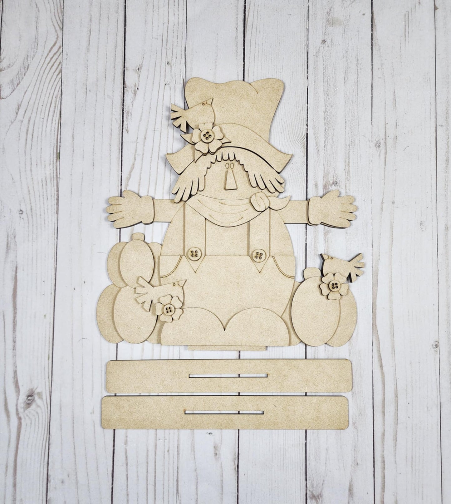 Fall Scarecrow Shelf Sitter September 2025