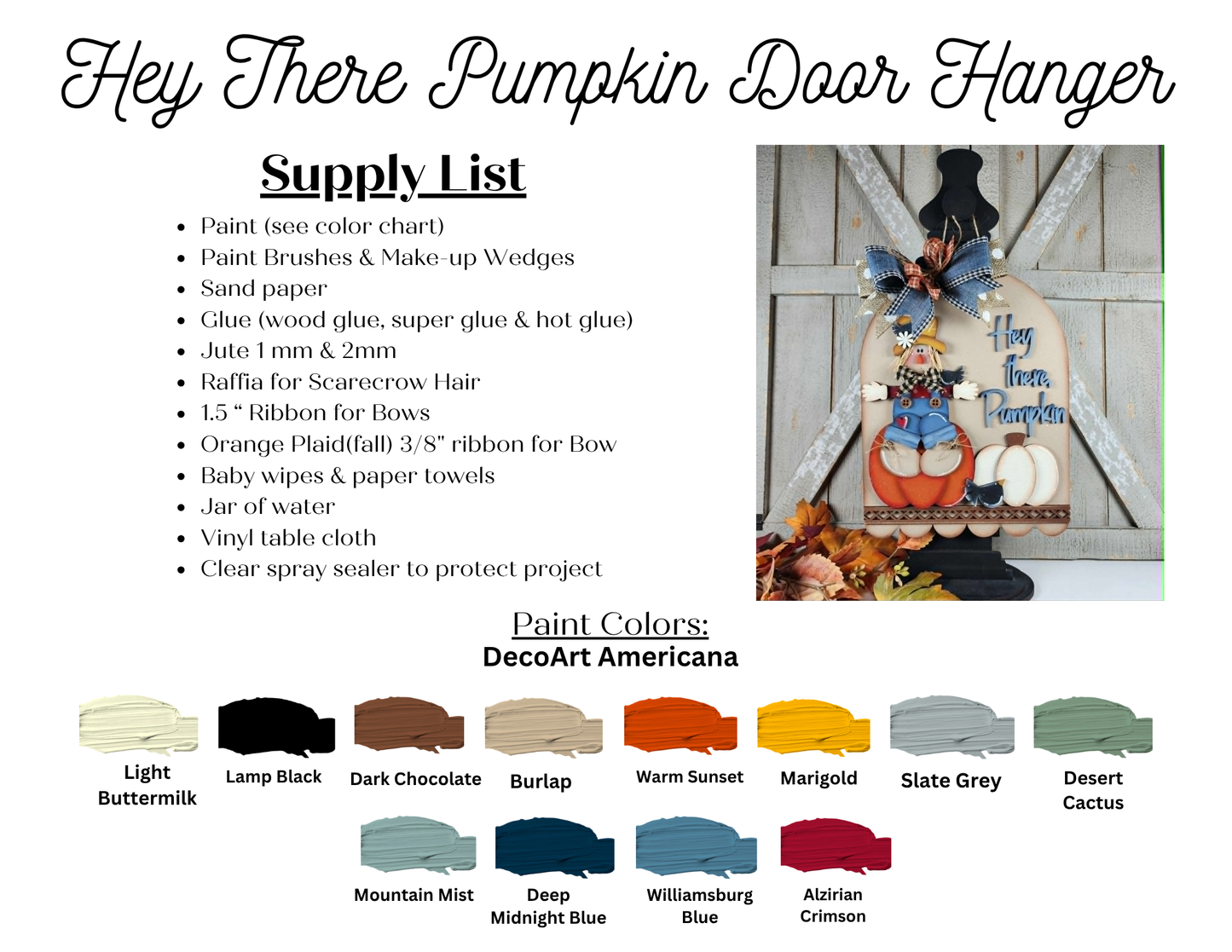 Harvest Market Door Hanger August 2026