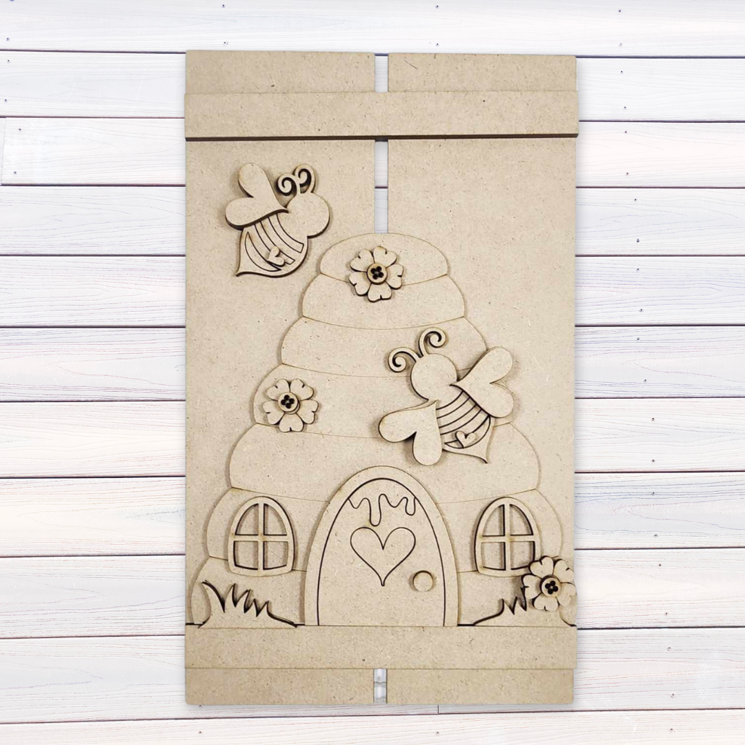 Beehive Pallet Sign April 2025