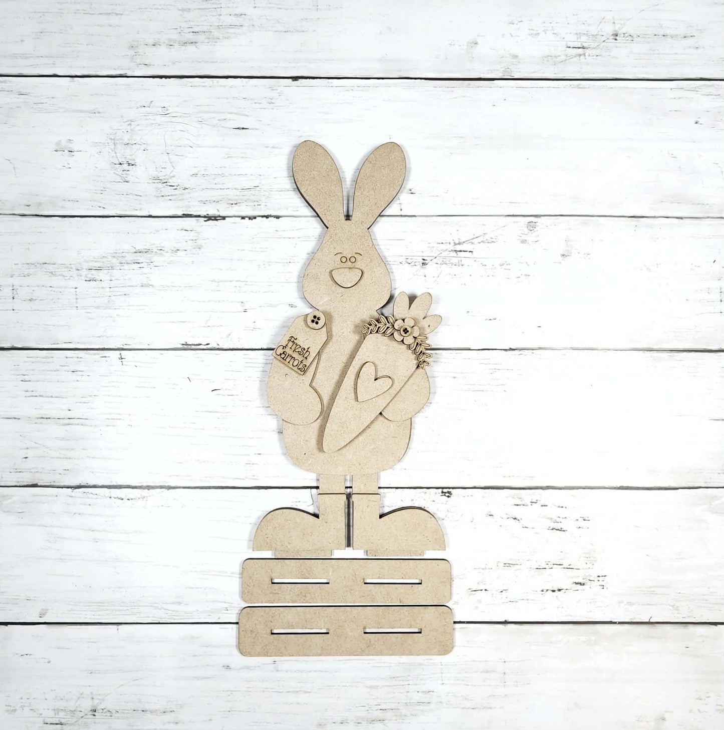 Pastels & Cotton Tails Bunny with Carrot February 2026