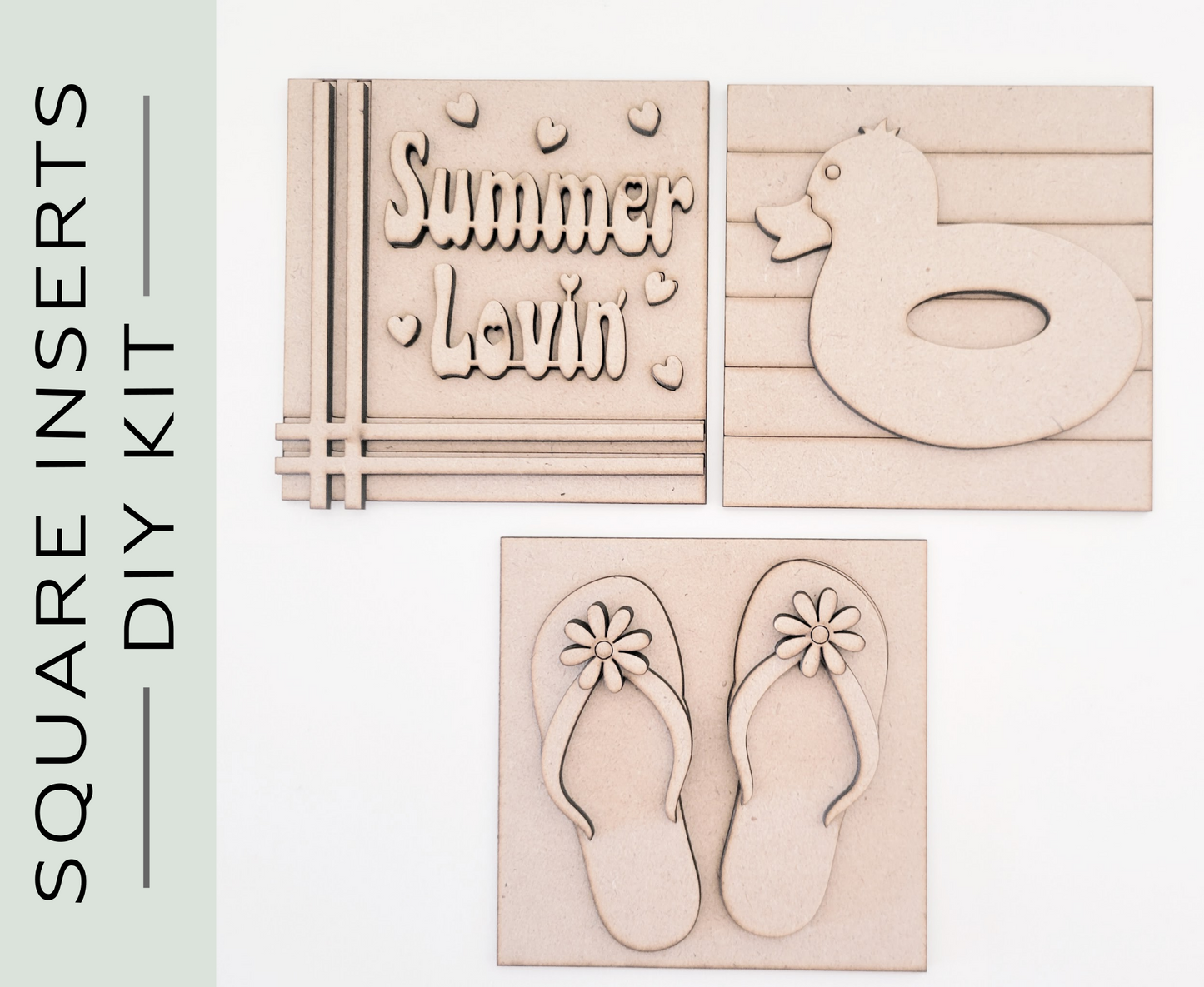 Summer Lovin and Pool Time Square Tiles