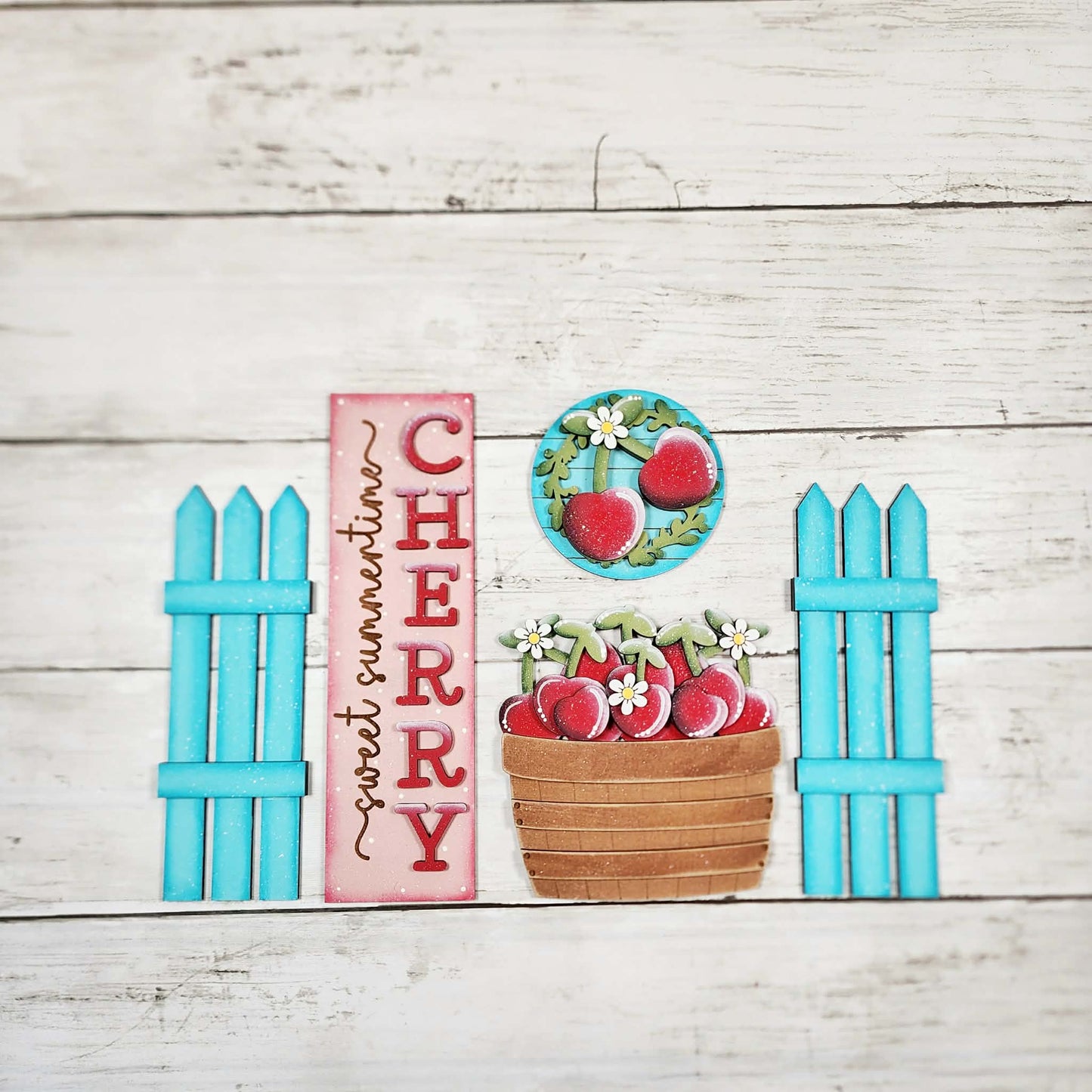 Fresh Picked Cherries Barn Door + Insert June 2026