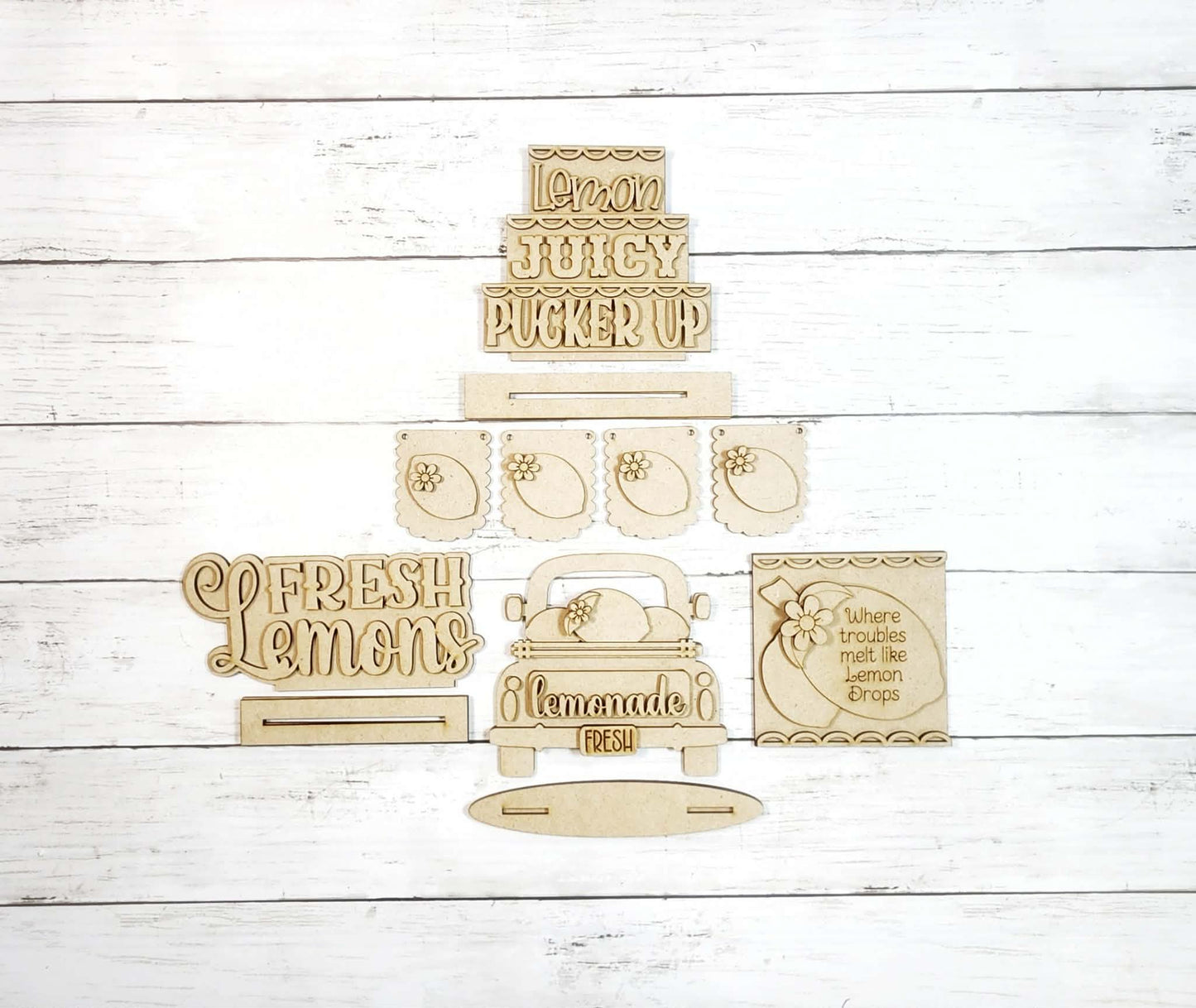 Lemon Squeeze Decor Set May 2026