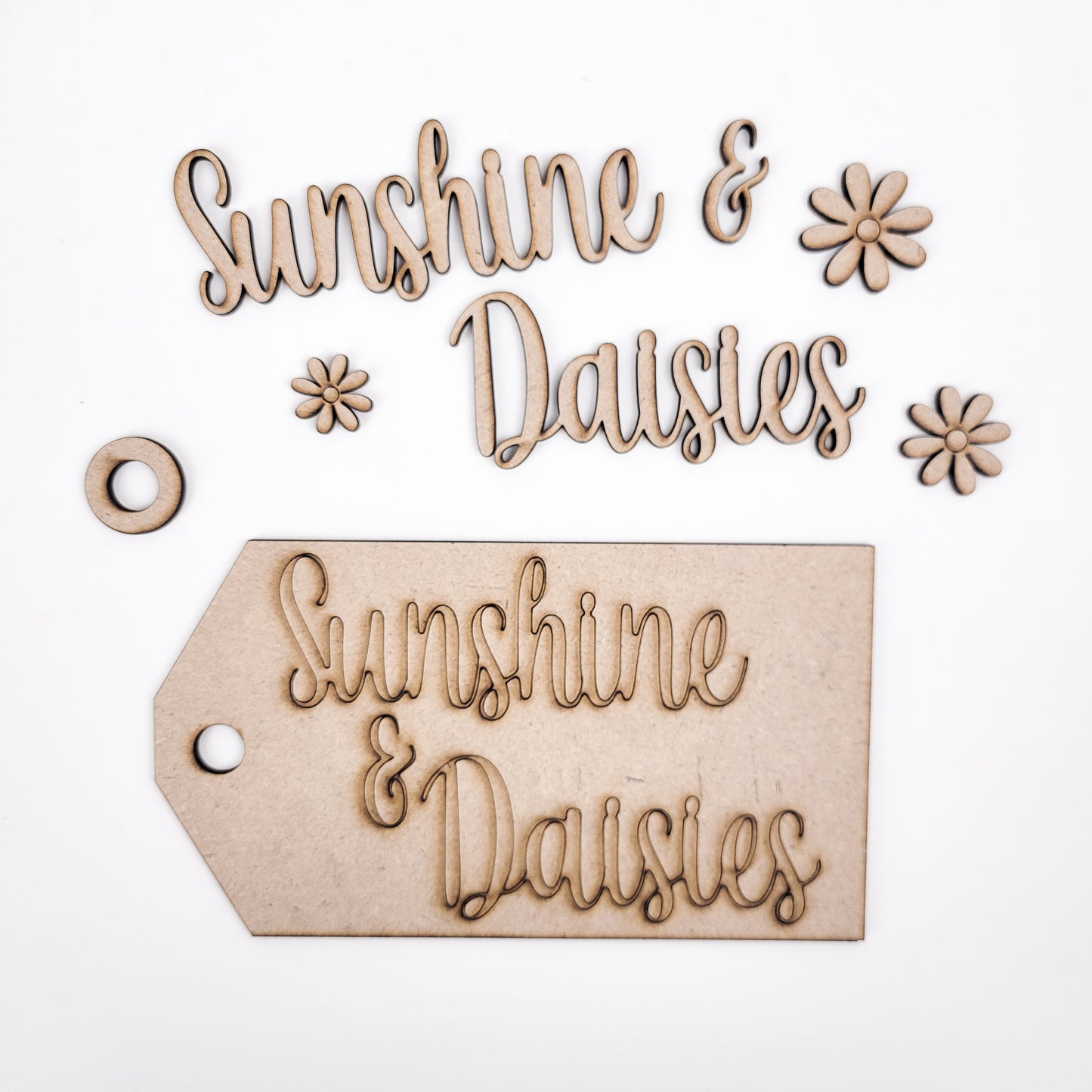 Sunshine & Daisies Summer Tiered Tray DIY Paint Kit