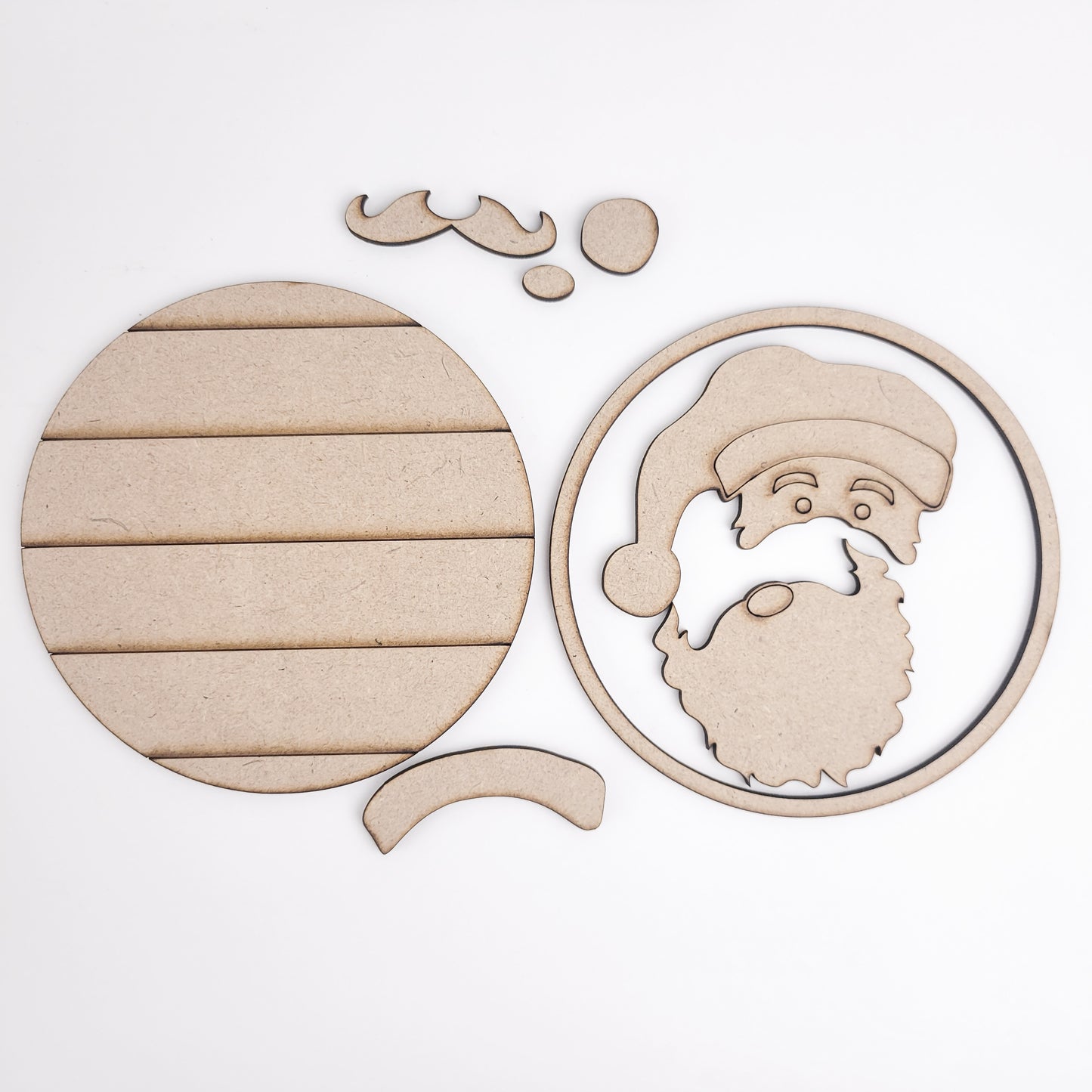 Santas Cookies Tiered Tray DIY Paint Kit