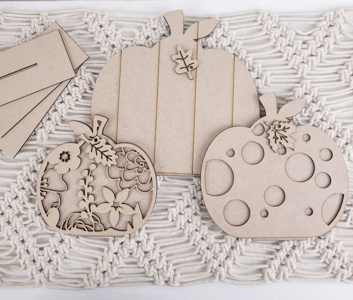 Farmhouse Pumpkin Trio DIY Paint Kit