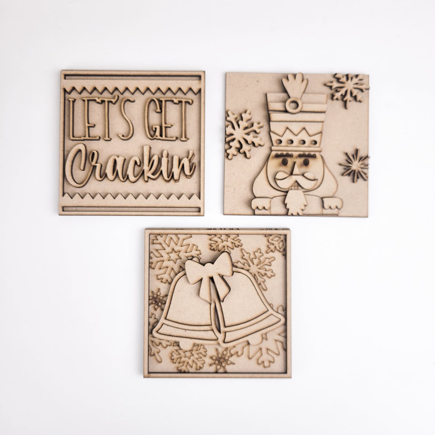 Lets Get Crackin' Nutcracker Square Tiles