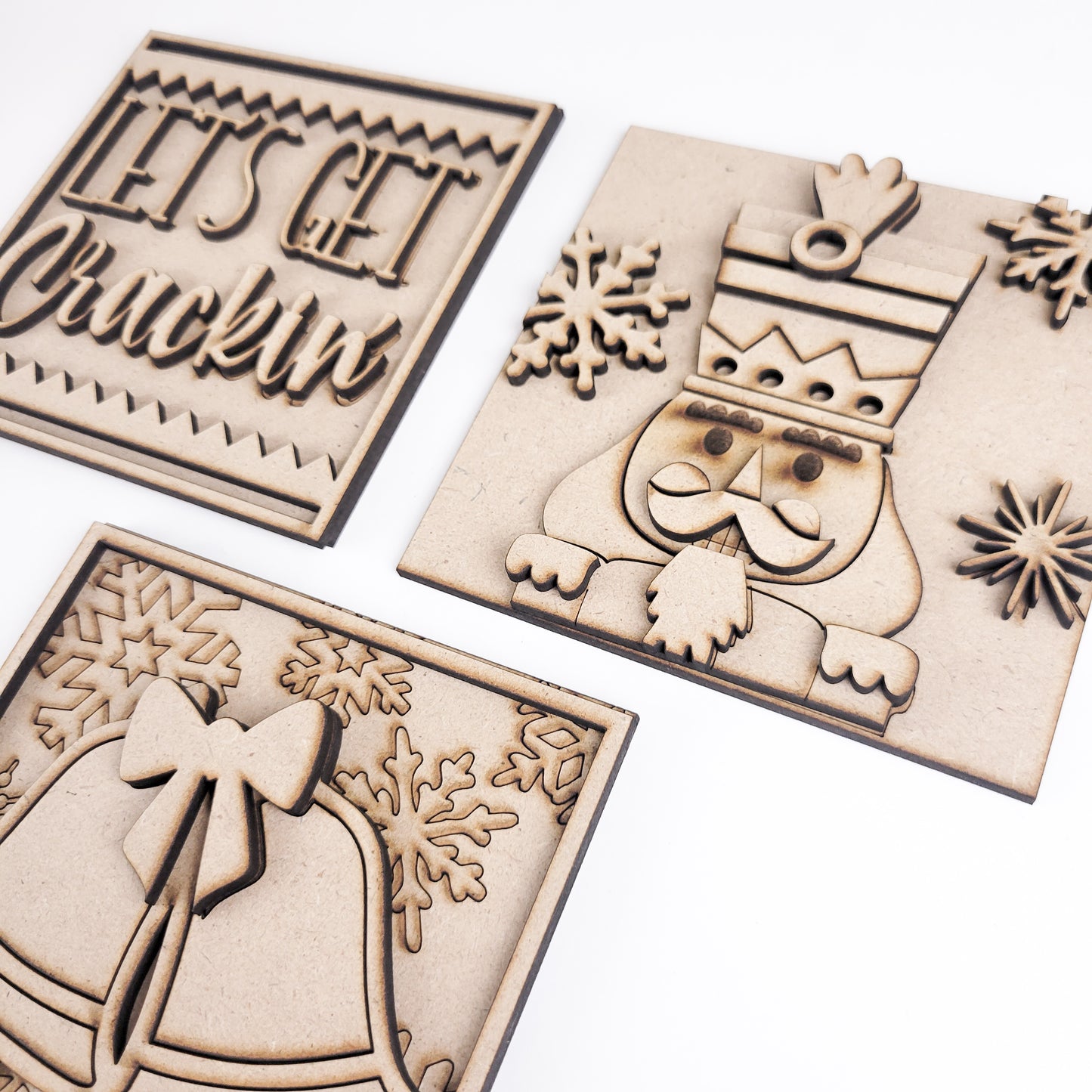 Lets Get Crackin' Nutcracker Square Tiles