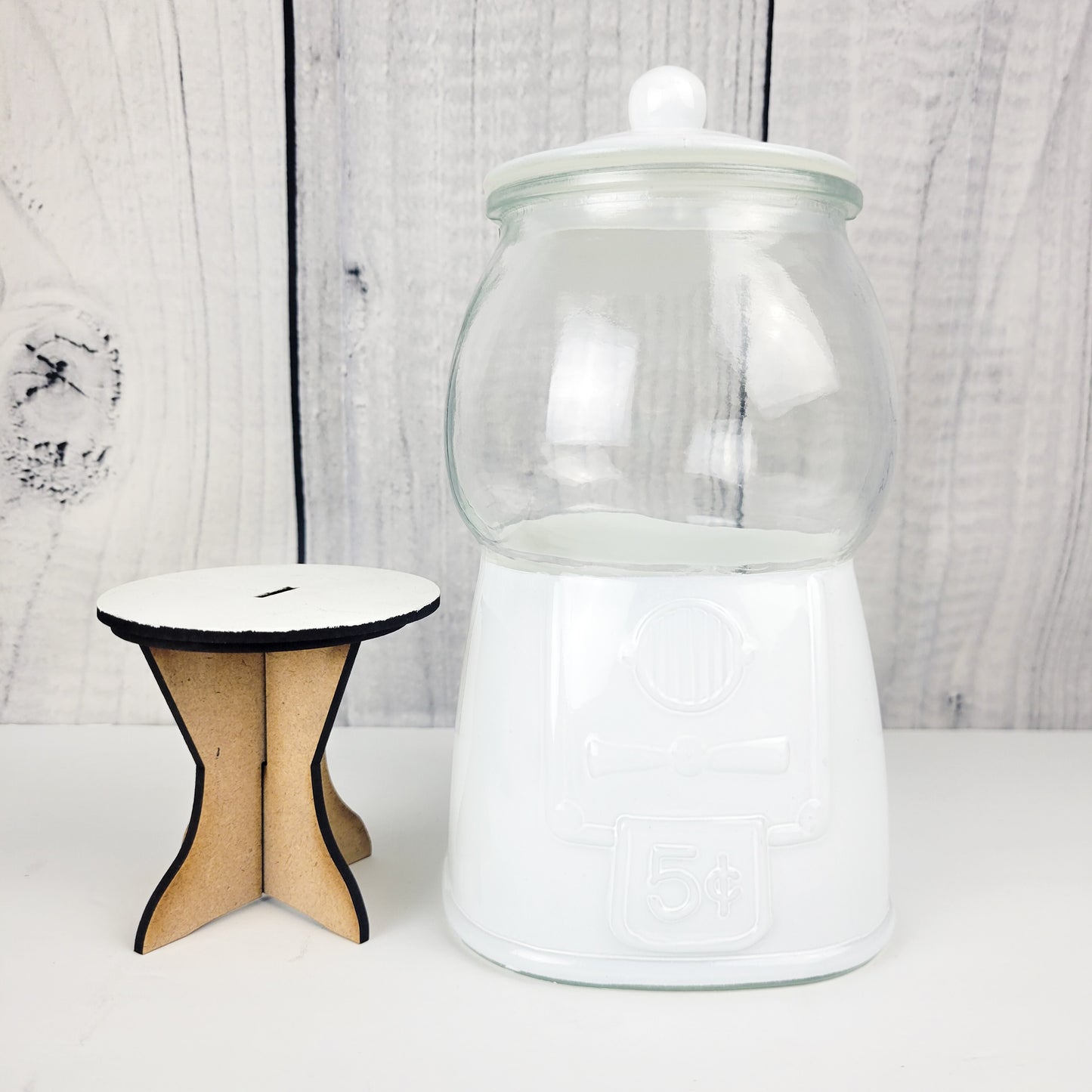 Blue Gumball Jar- QUANTITIES LIMITED