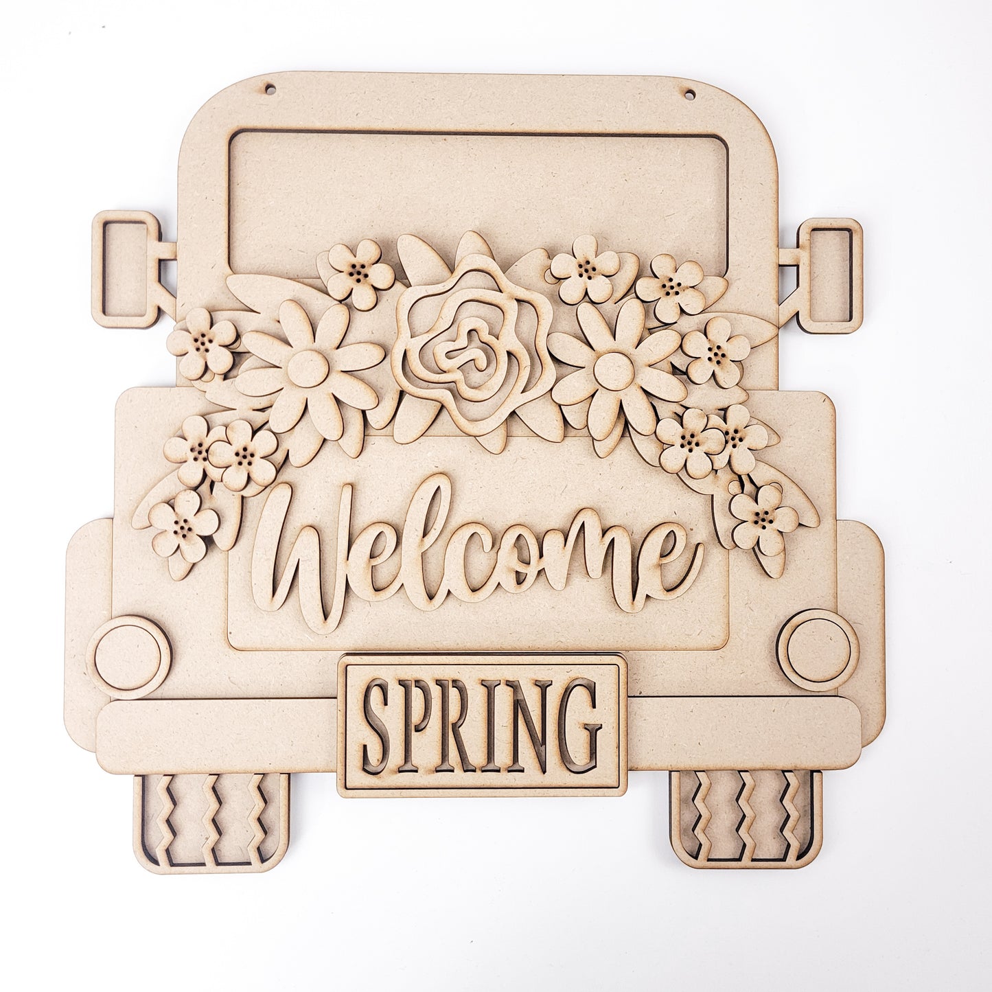 Spring Truck Hanging Sign DIY Paint Kit