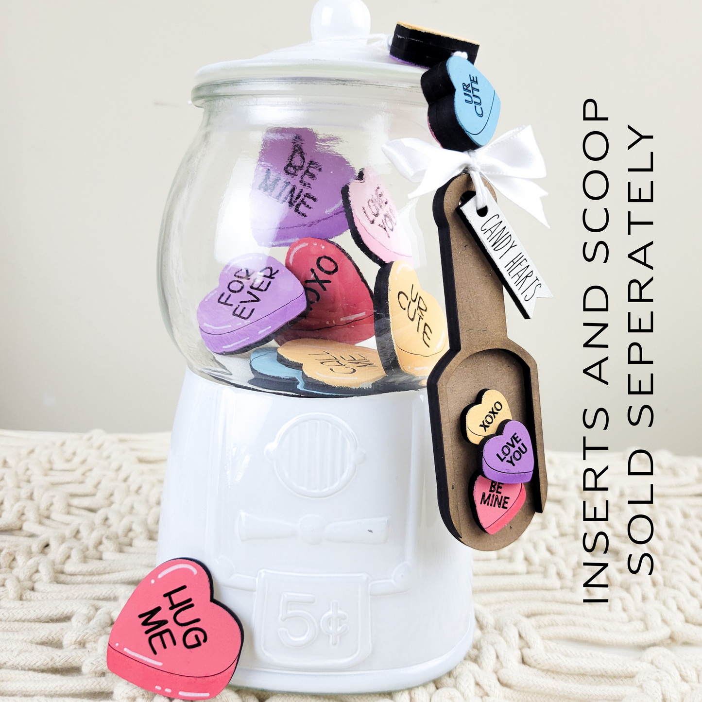 Blue Gumball Jar- QUANTITIES LIMITED