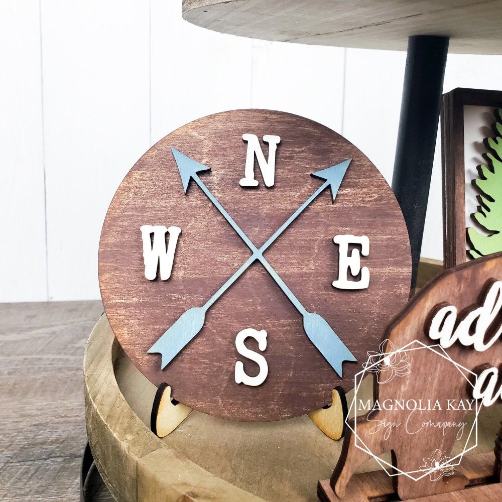 Mountains Are Calling Tiered Tray DIY Paint Kit