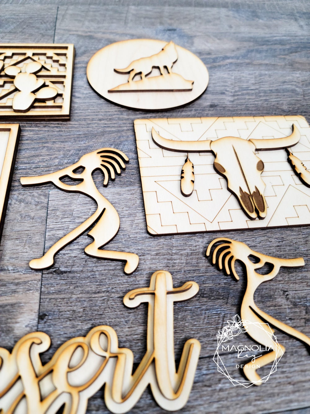 Southwest Desert Vibes Tiered Tray DIY Paint Kit