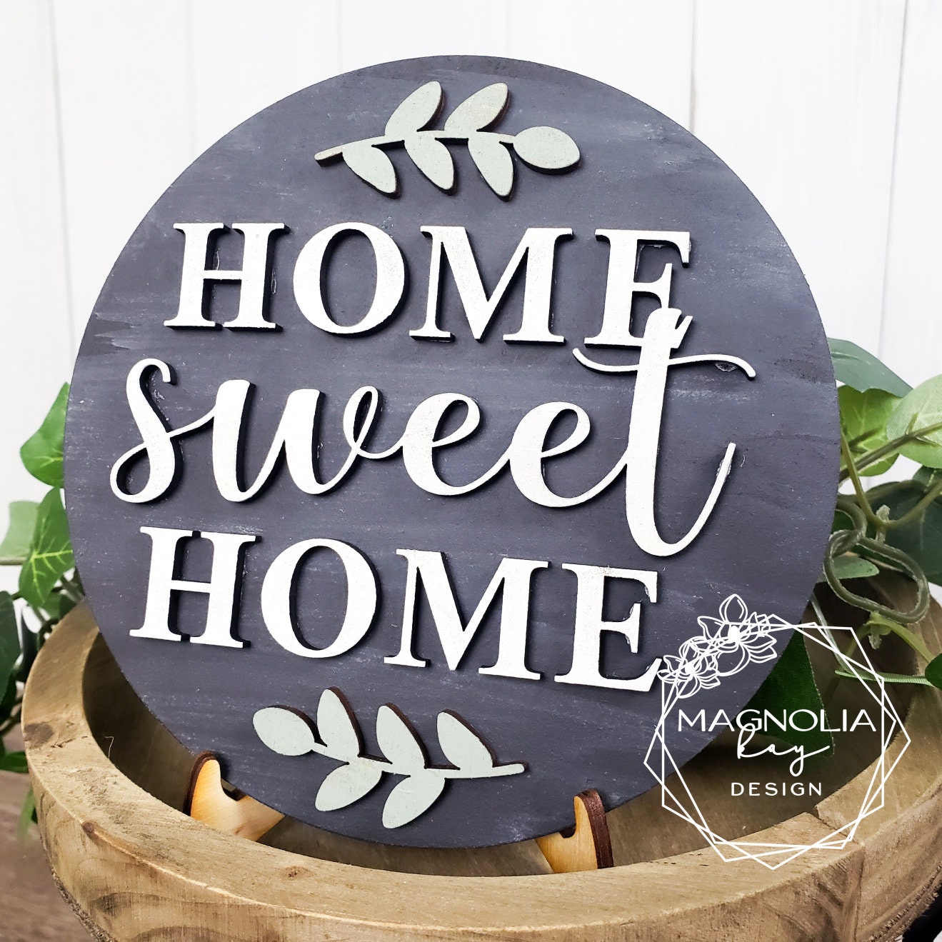 Home Sweet Home Tiered Tray DIY Paint Kit