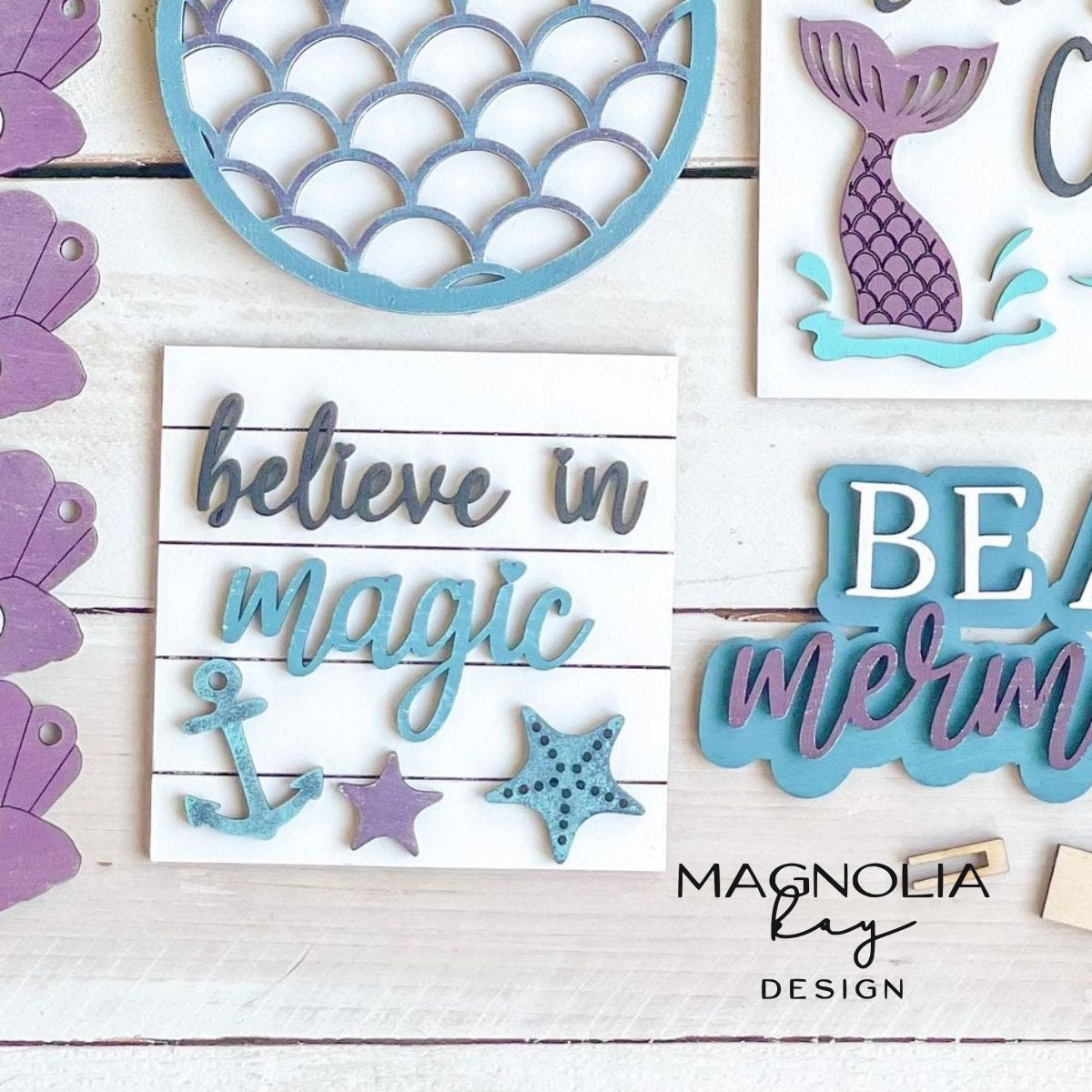 Be A Mermaid Tiered Tray Paint Kit