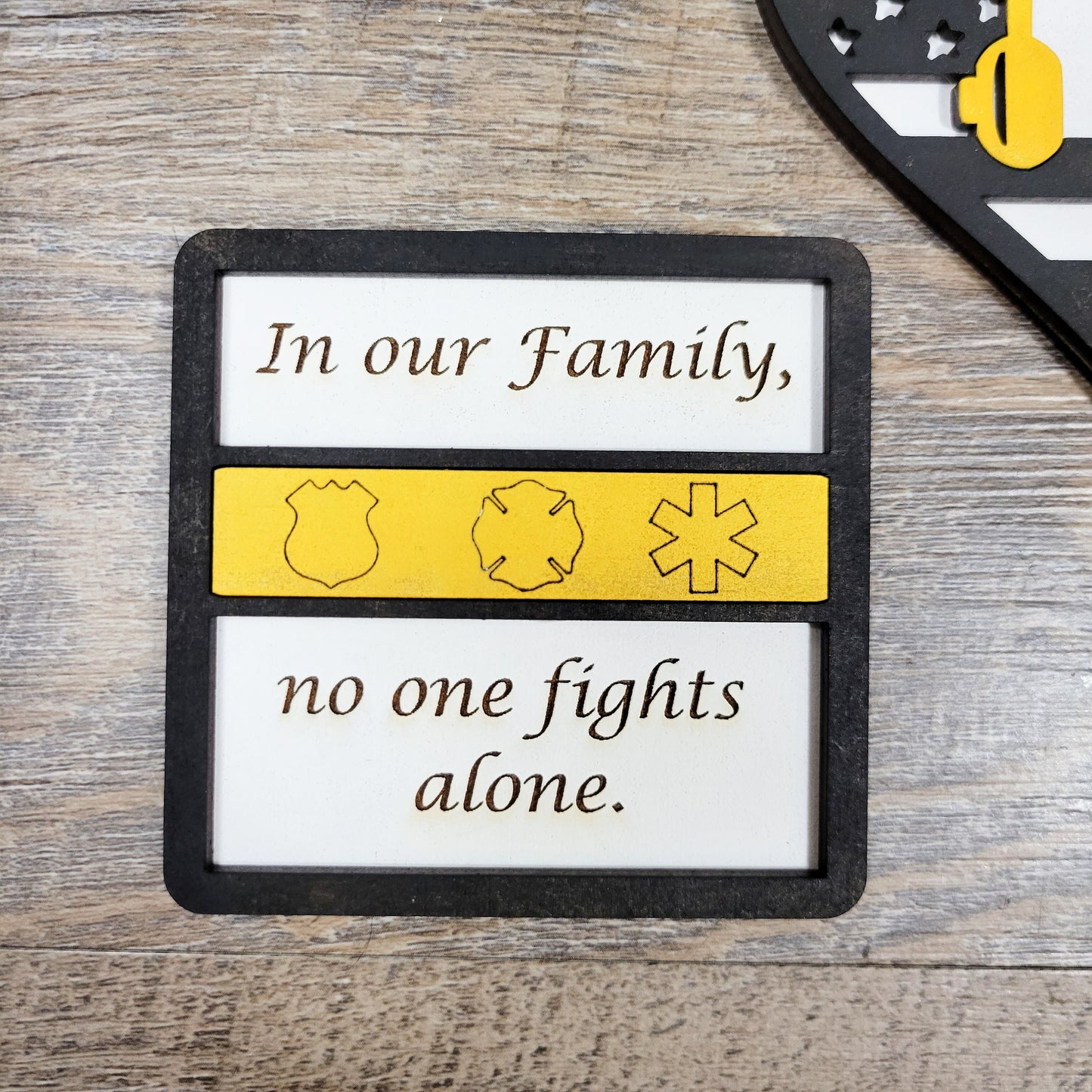 Dispatcher Appreciation Tiered Tray DIY Paint Kit